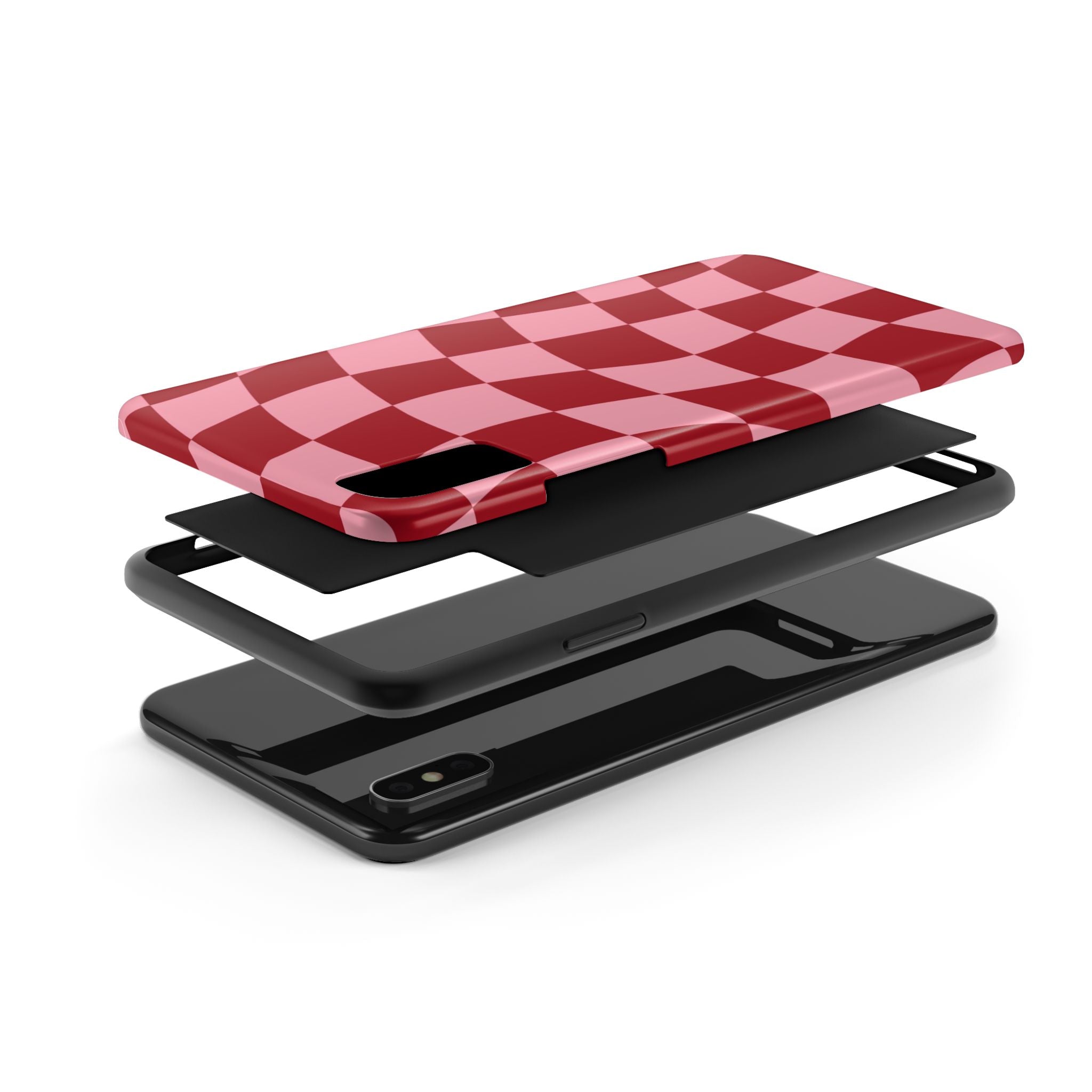 Stylish Checkered Tough Phone Case