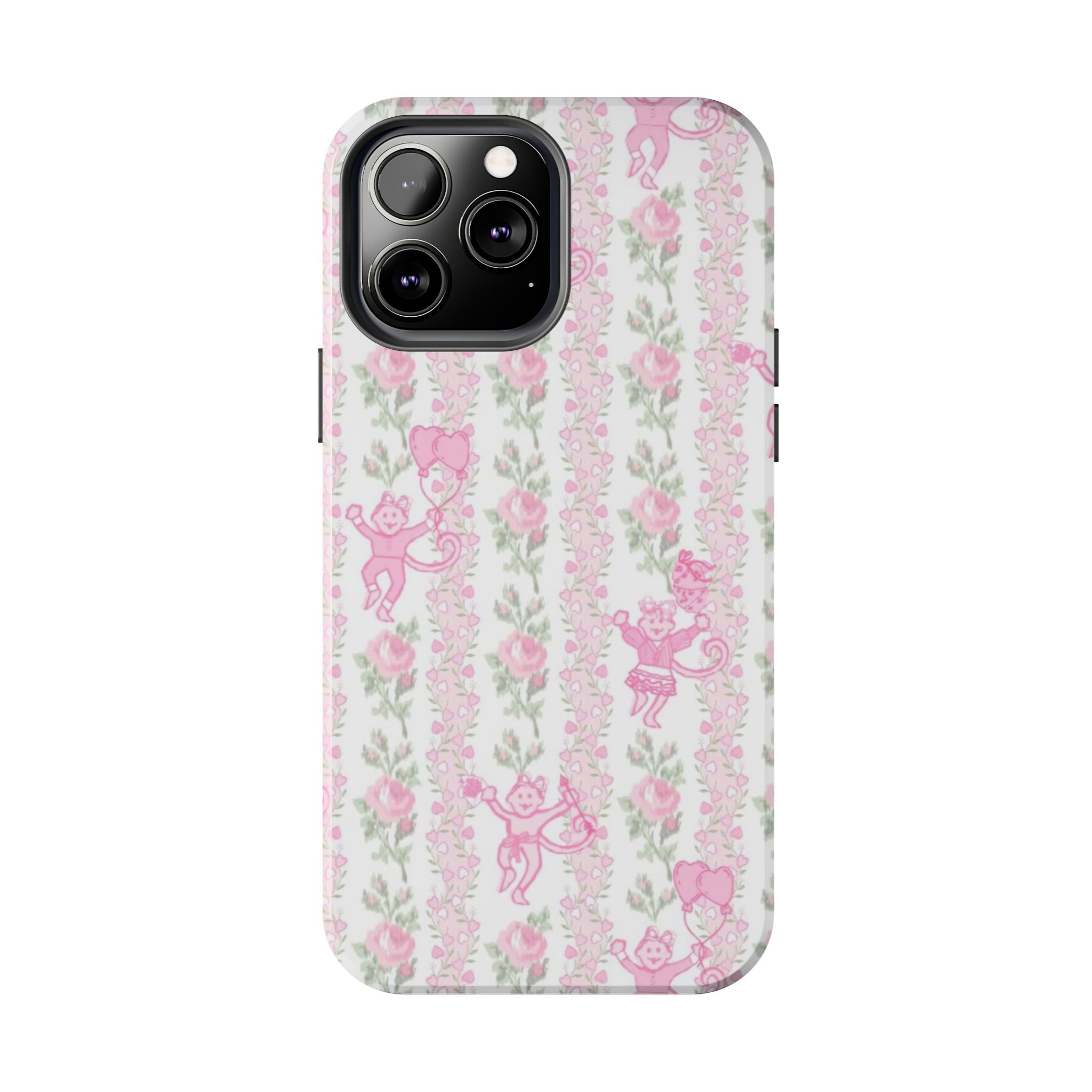 Cute Floral Phone Cases for Girls, Durable Accessories, Gift for Birthdays, Personalized Tech Protection, Stylish Cover