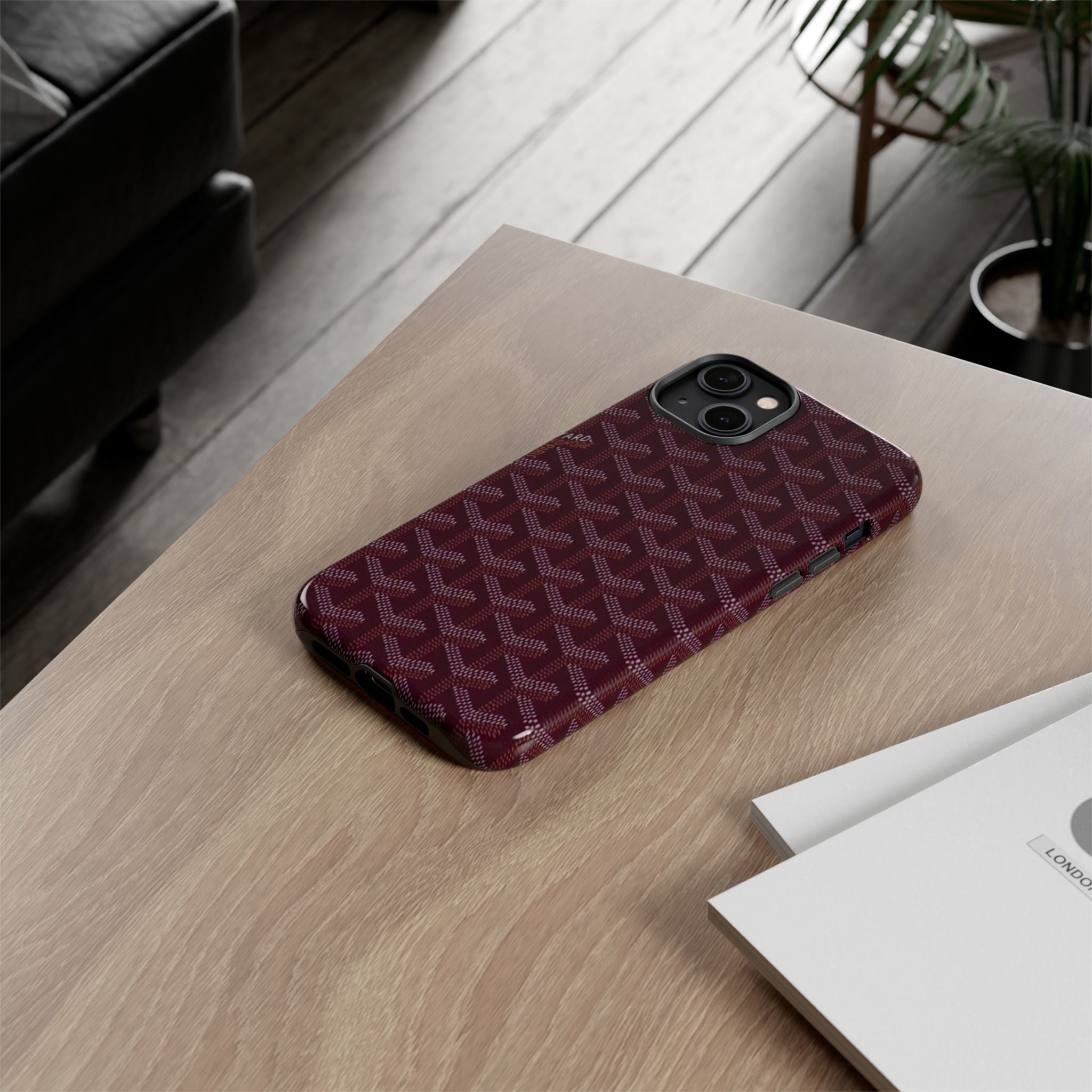 Stylish Magnetic Clear Phone Case with Impact Protection, iPhone Case, Unique Phone Accessory, Durable Clear Cover, Gift for Tech Lovers