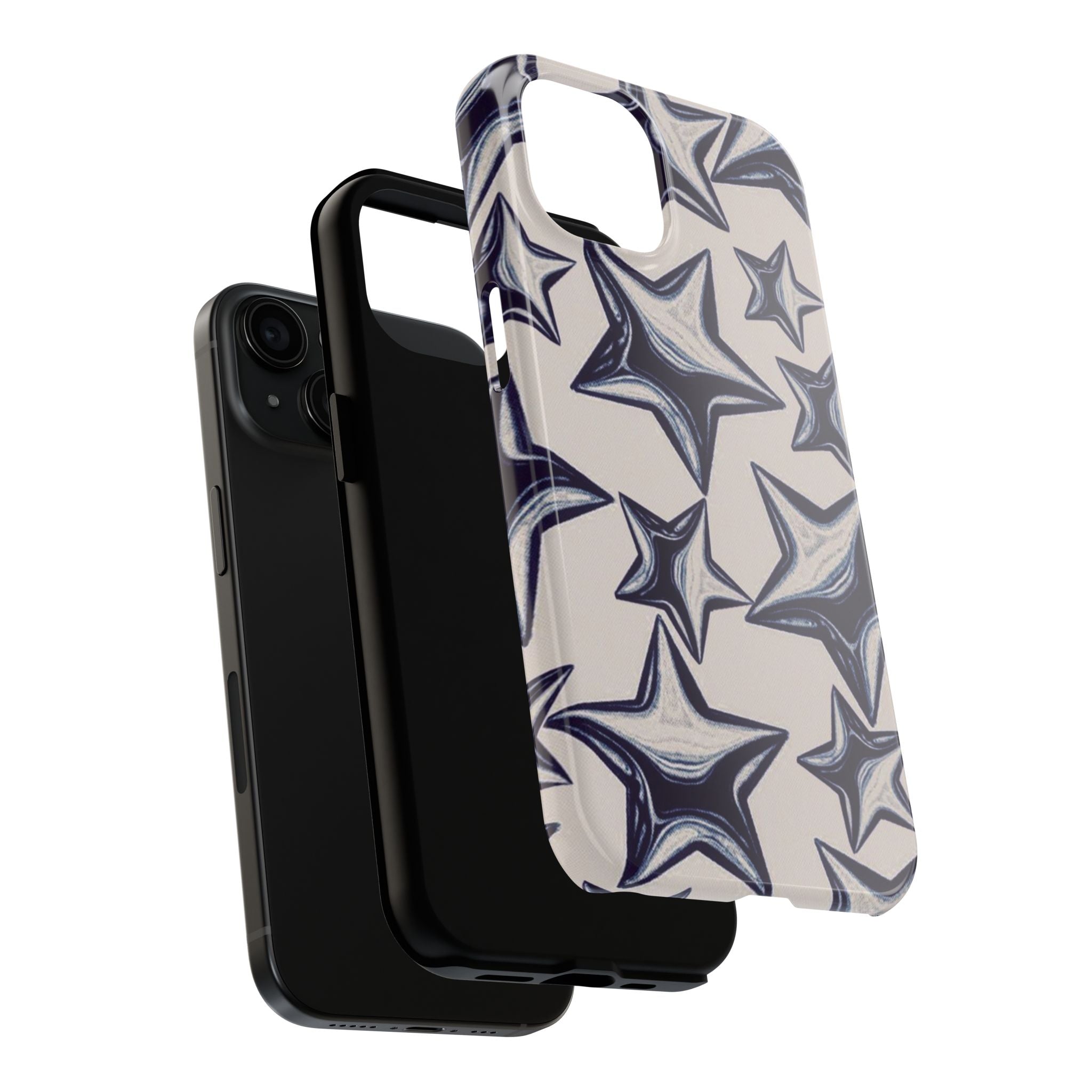 Stylish Starry Phone Case, Tough Phone Cases for Protection, Gift for Her, Trendy Mobile Cover, Unique Accessories