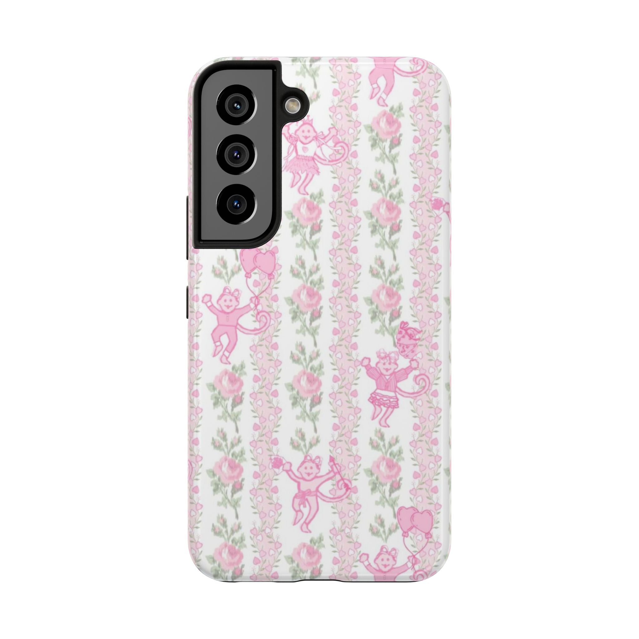Cute Floral Phone Cases for Girls, Durable Accessories, Gift for Birthdays, Personalized Tech Protection, Stylish Cover