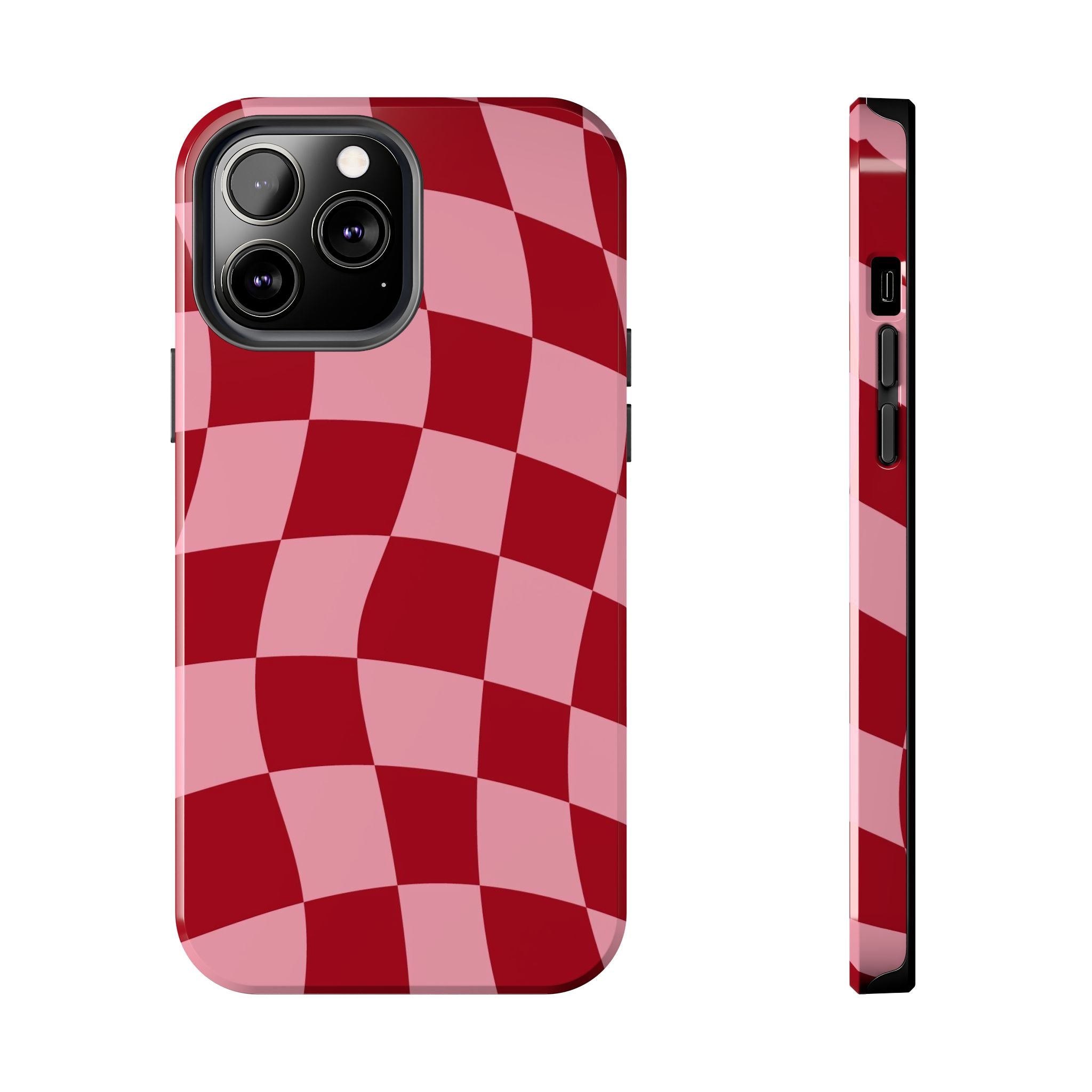 Stylish Checkered Tough Phone Case