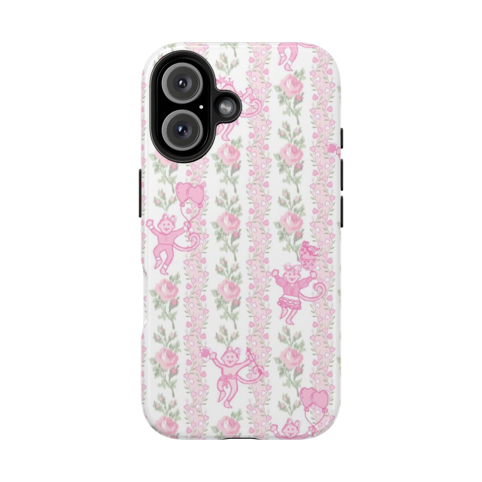 Cute Floral Phone Cases for Girls, Durable Accessories, Gift for Birthdays, Personalized Tech Protection, Stylish Cover