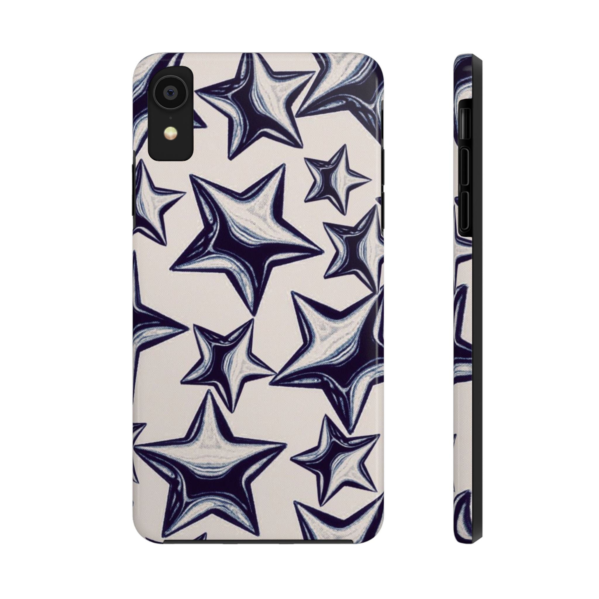 Stylish Starry Phone Case, Tough Phone Cases for Protection, Gift for Her, Trendy Mobile Cover, Unique Accessories