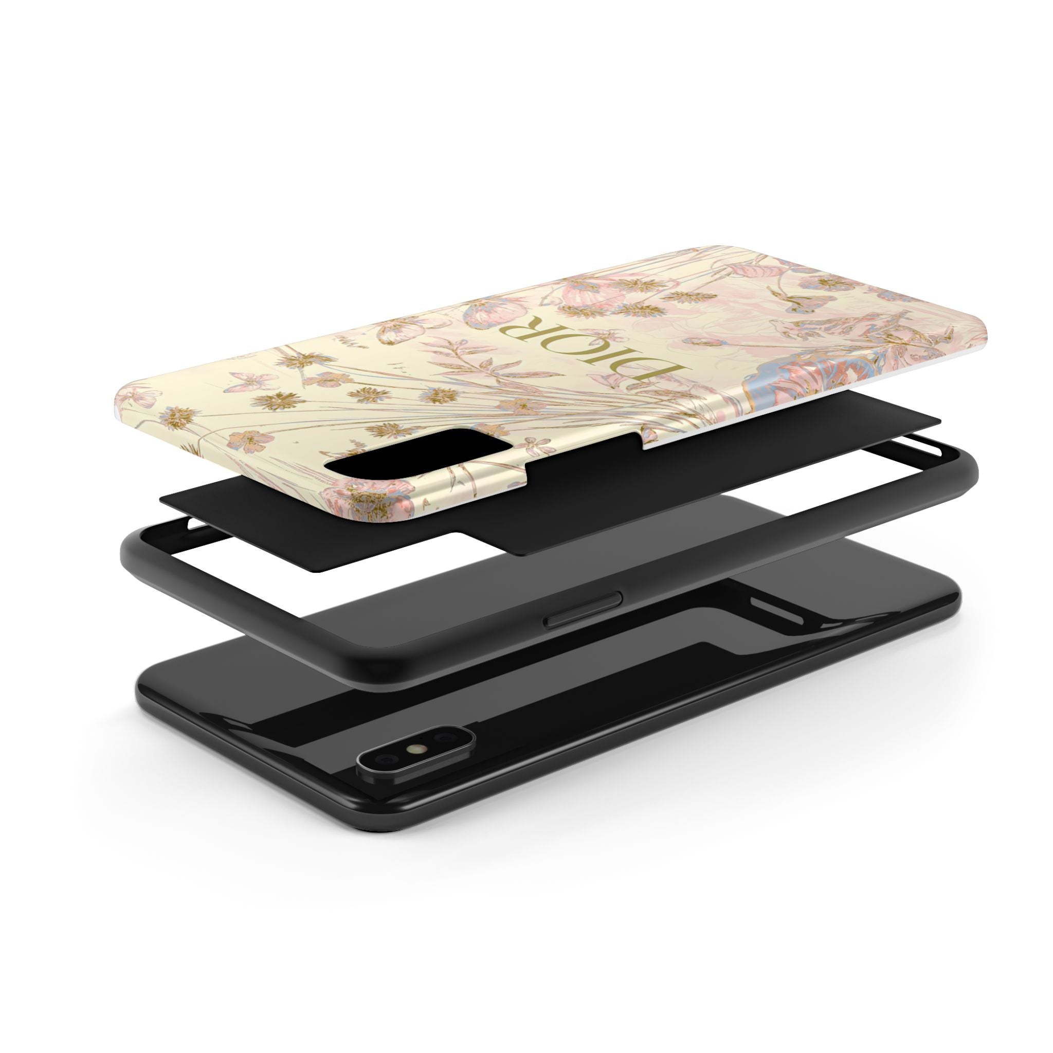 Floral Phone Case - Stylish Protection for Your Device, Ideal Gift for Fashion Lovers, Birthday, Holidays, Chic Tech Accessory