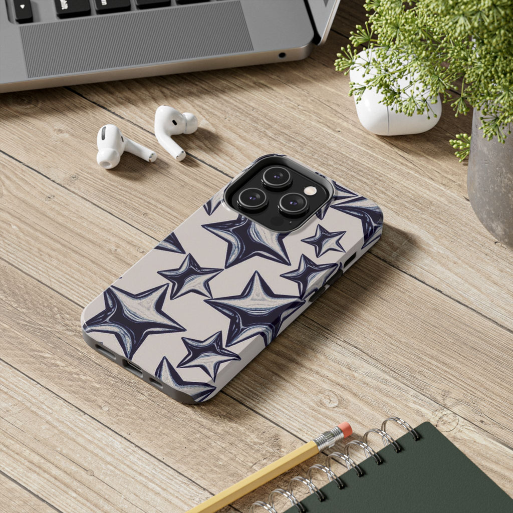 Stylish Starry Phone Case, Tough Phone Cases for Protection, Gift for Her, Trendy Mobile Cover, Unique Accessories