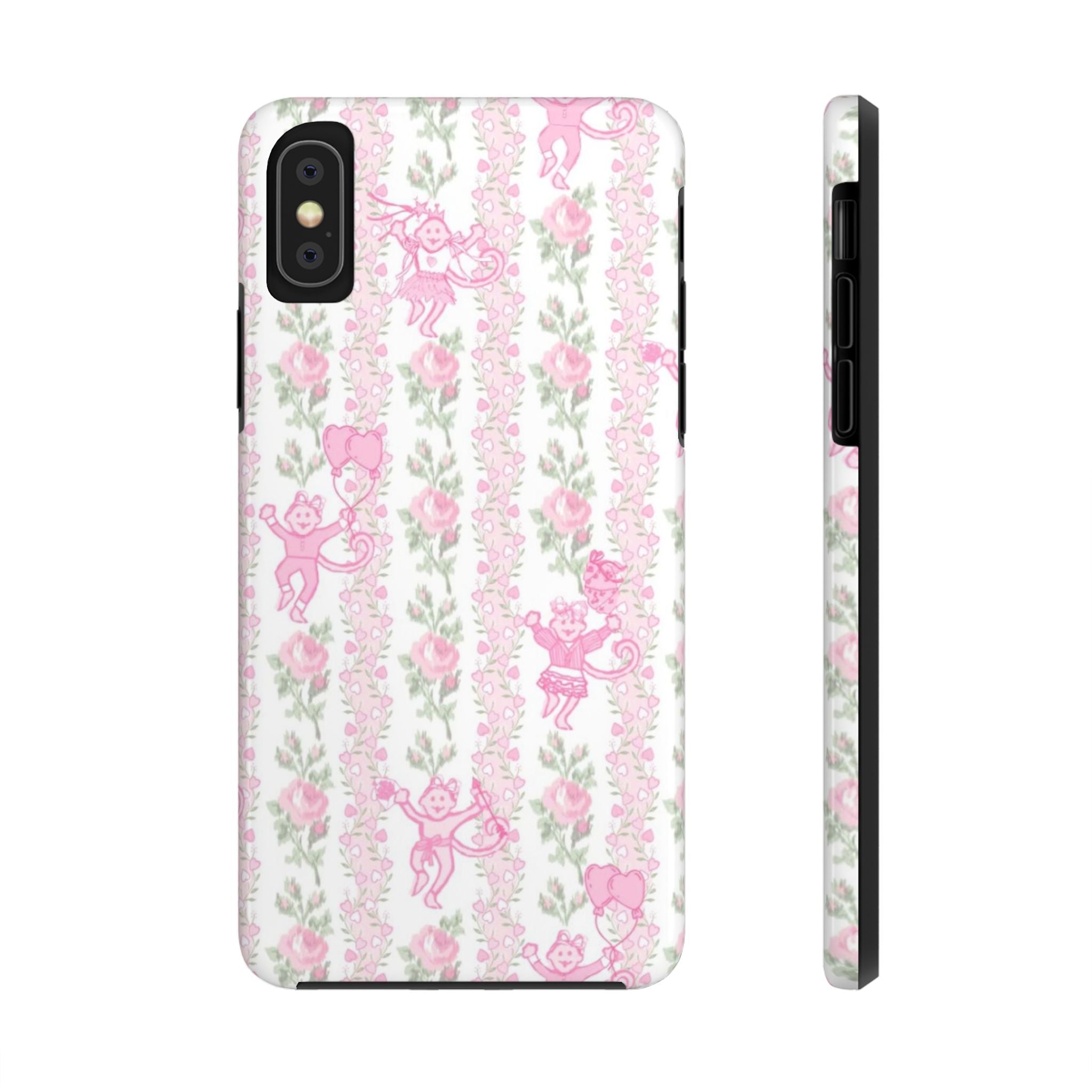 Cute Floral Phone Cases for Girls, Durable Accessories, Gift for Birthdays, Personalized Tech Protection, Stylish Cover