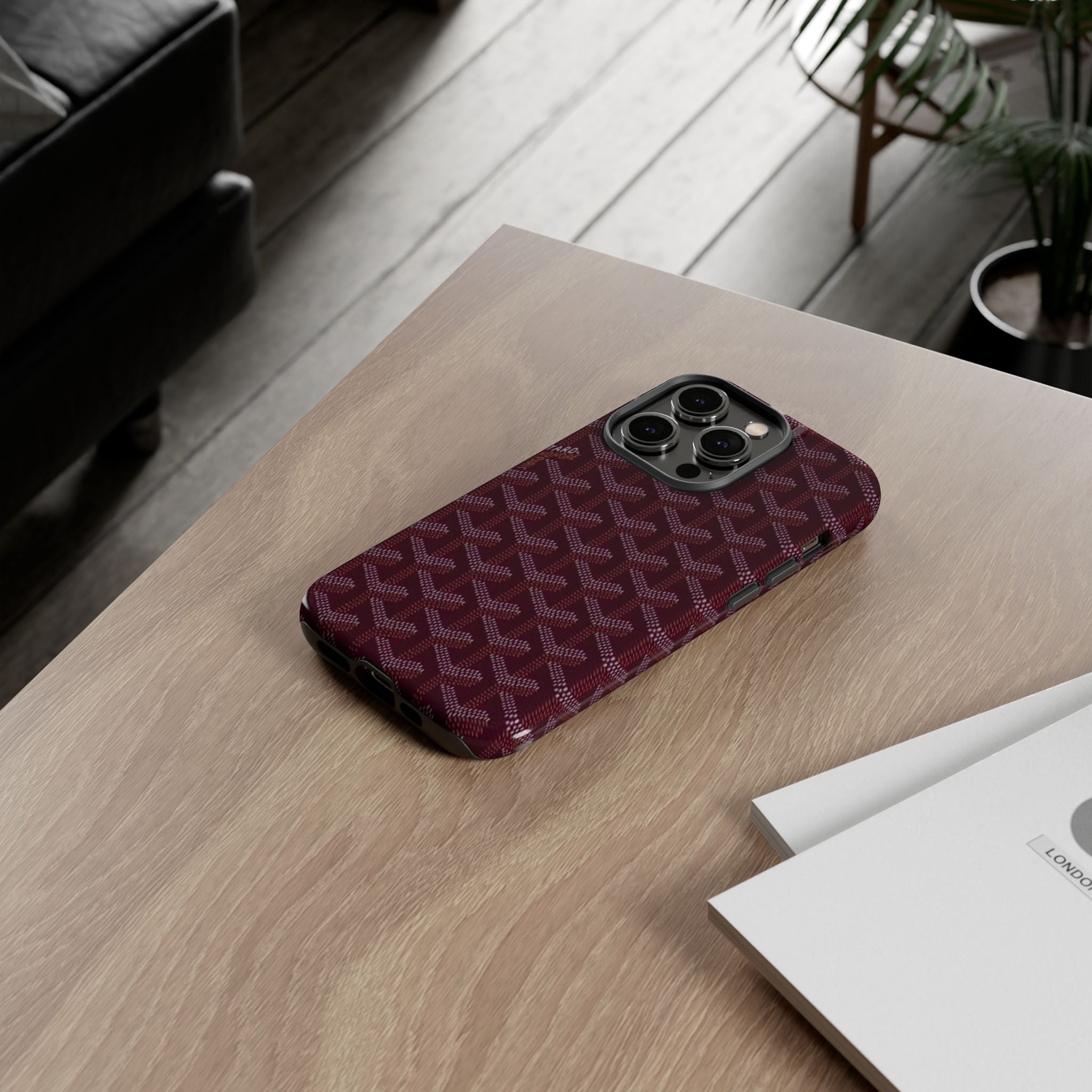 Stylish Magnetic Clear Phone Case with Impact Protection, iPhone Case, Unique Phone Accessory, Durable Clear Cover, Gift for Tech Lovers