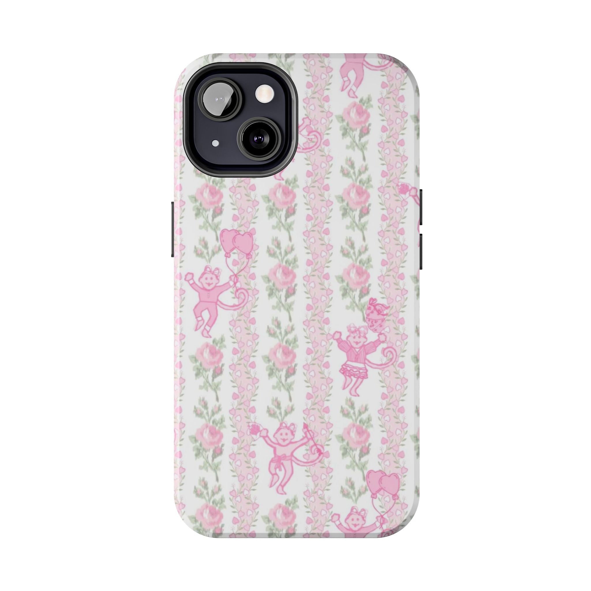 Cute Floral Phone Cases for Girls, Durable Accessories, Gift for Birthdays, Personalized Tech Protection, Stylish Cover