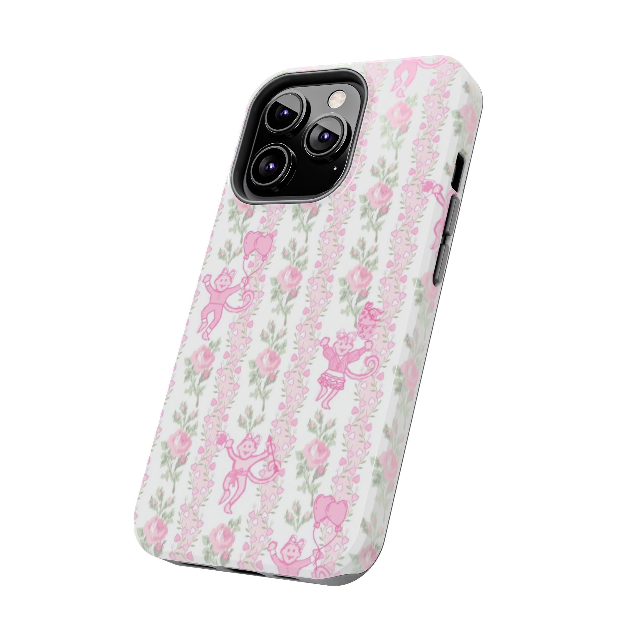 Cute Floral Phone Cases for Girls, Durable Accessories, Gift for Birthdays, Personalized Tech Protection, Stylish Cover