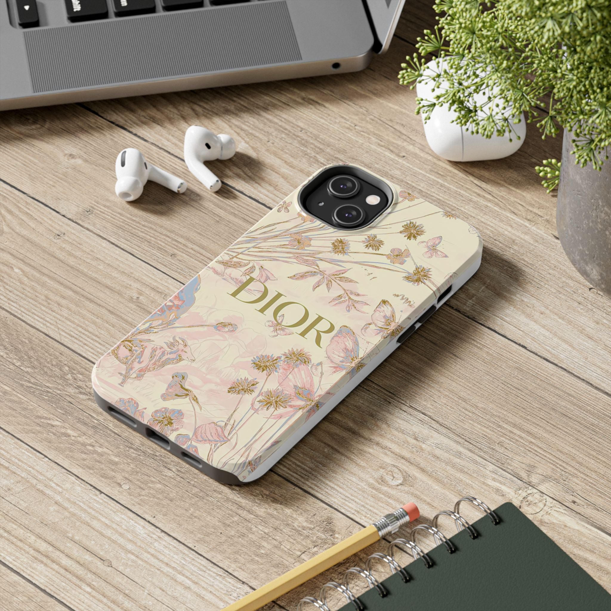 Floral Phone Case - Stylish Protection for Your Device, Ideal Gift for Fashion Lovers, Birthday, Holidays, Chic Tech Accessory