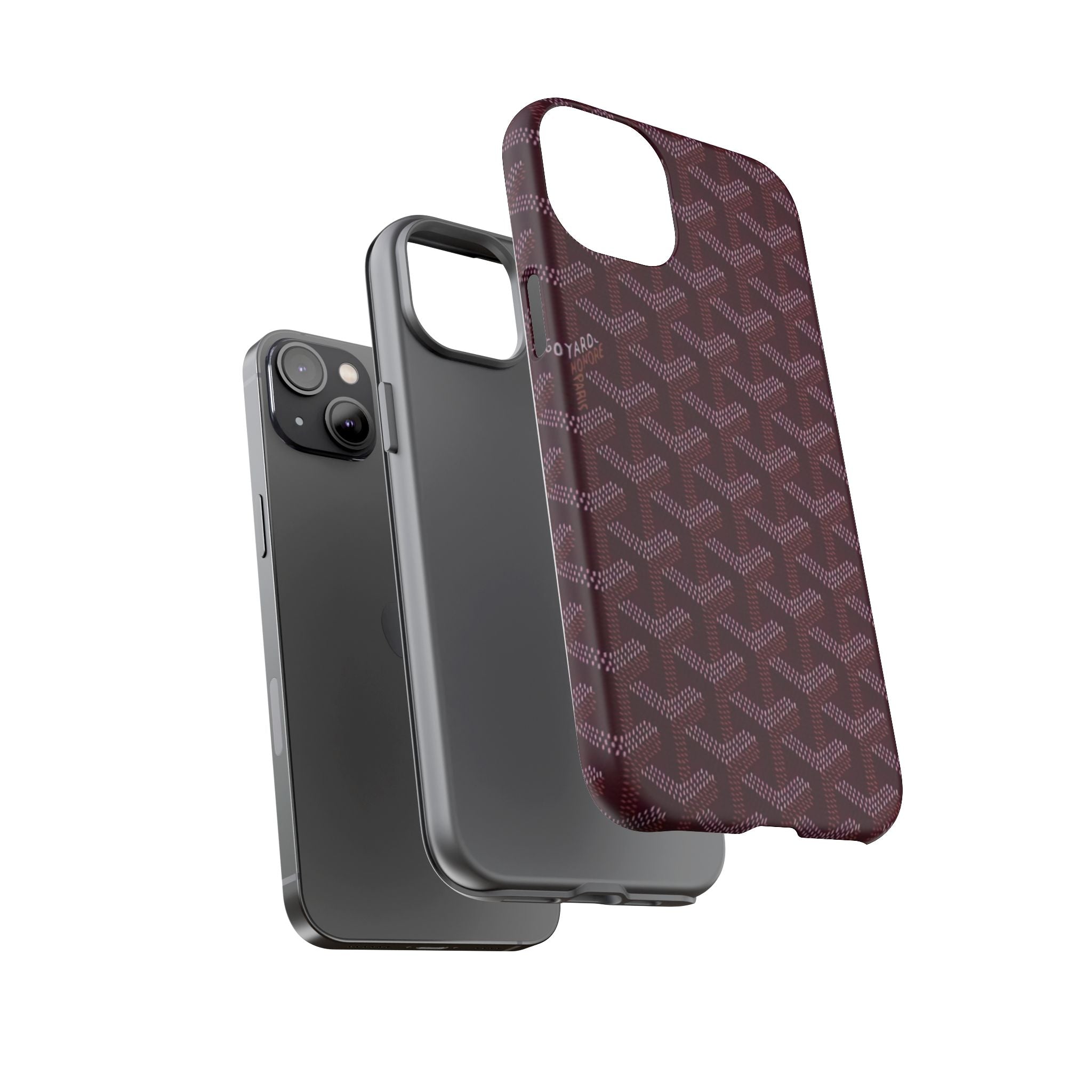 Stylish Magnetic Clear Phone Case with Impact Protection, iPhone Case, Unique Phone Accessory, Durable Clear Cover, Gift for Tech Lovers