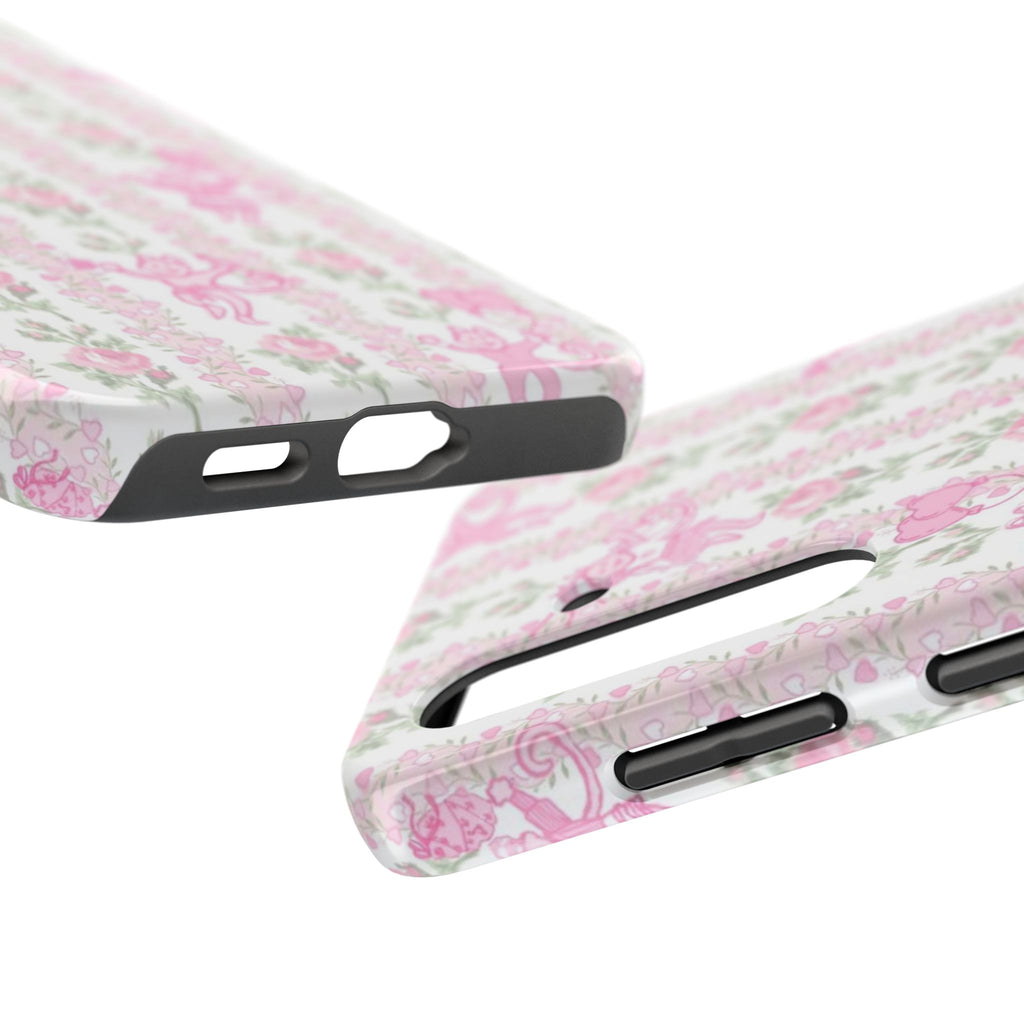 Cute Floral Phone Cases for Girls, Durable Accessories, Gift for Birthdays, Personalized Tech Protection, Stylish Cover