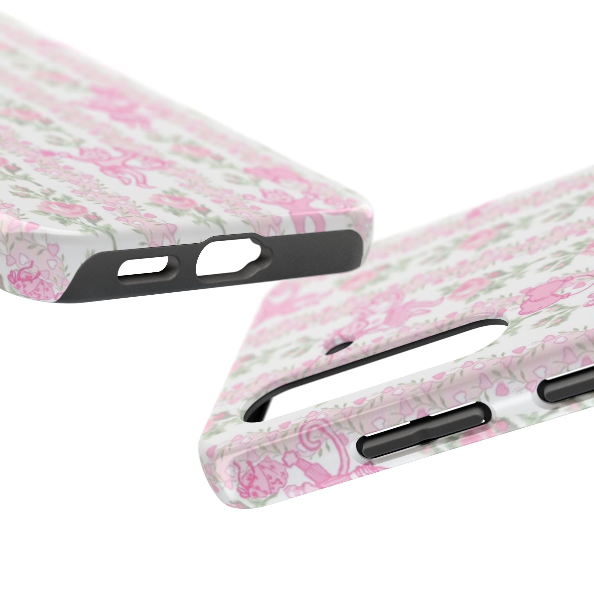 Cute Floral Phone Cases for Girls, Durable Accessories, Gift for Birthdays, Personalized Tech Protection, Stylish Cover