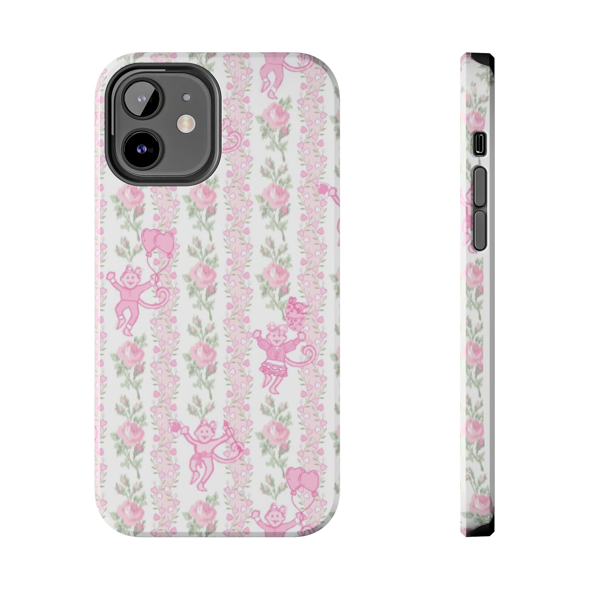 Cute Floral Phone Cases for Girls, Durable Accessories, Gift for Birthdays, Personalized Tech Protection, Stylish Cover