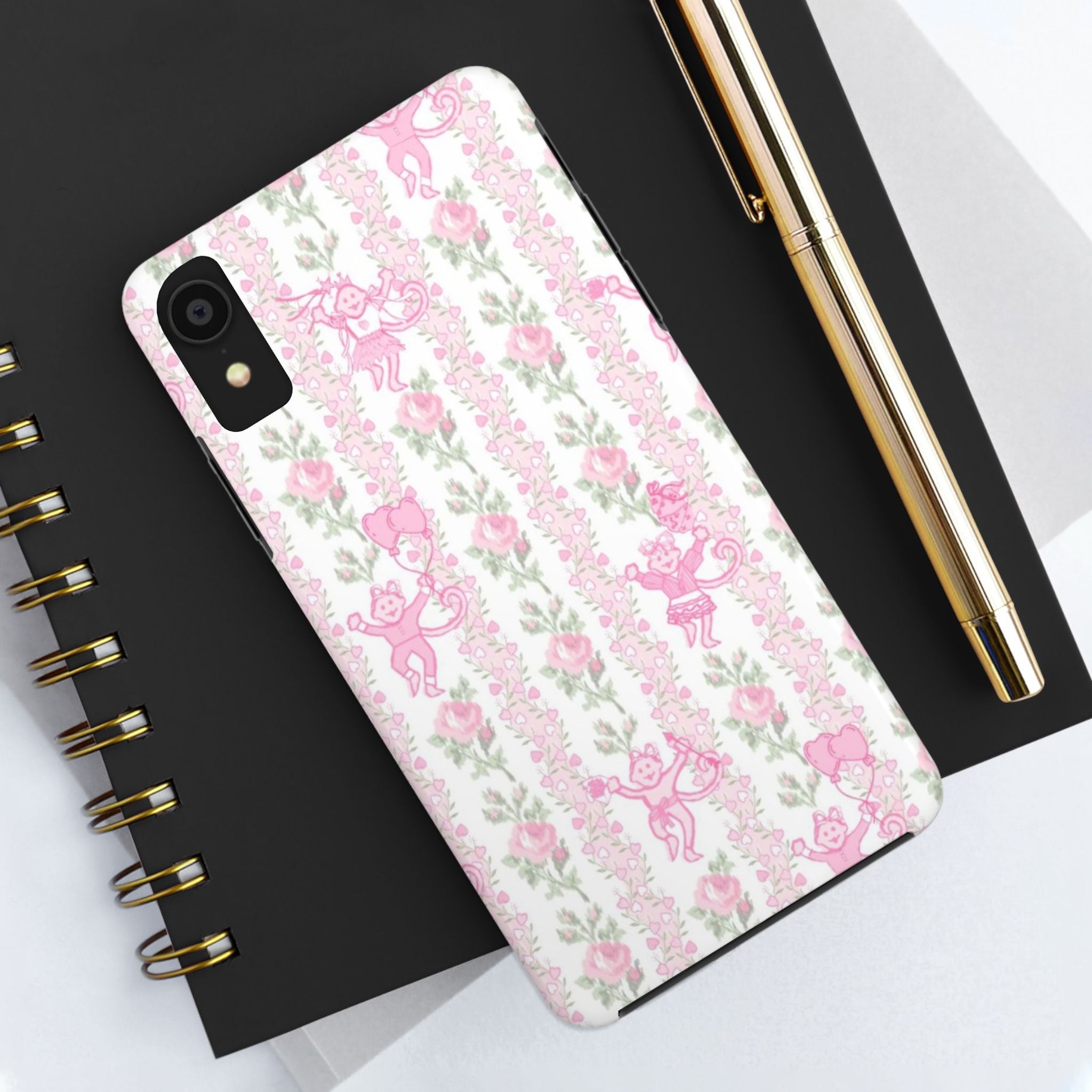 Cute Floral Phone Cases for Girls, Durable Accessories, Gift for Birthdays, Personalized Tech Protection, Stylish Cover