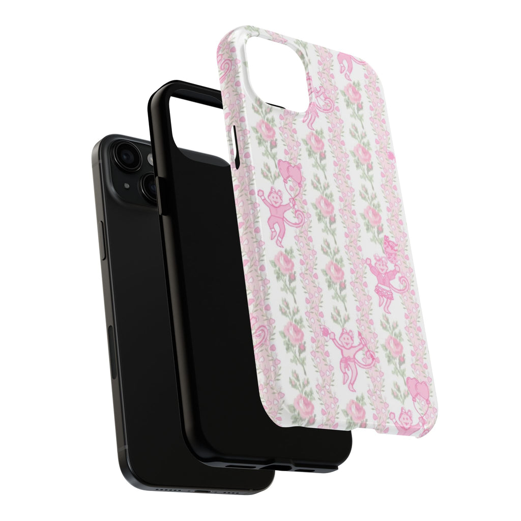 Cute Floral Phone Cases for Girls, Durable Accessories, Gift for Birthdays, Personalized Tech Protection, Stylish Cover