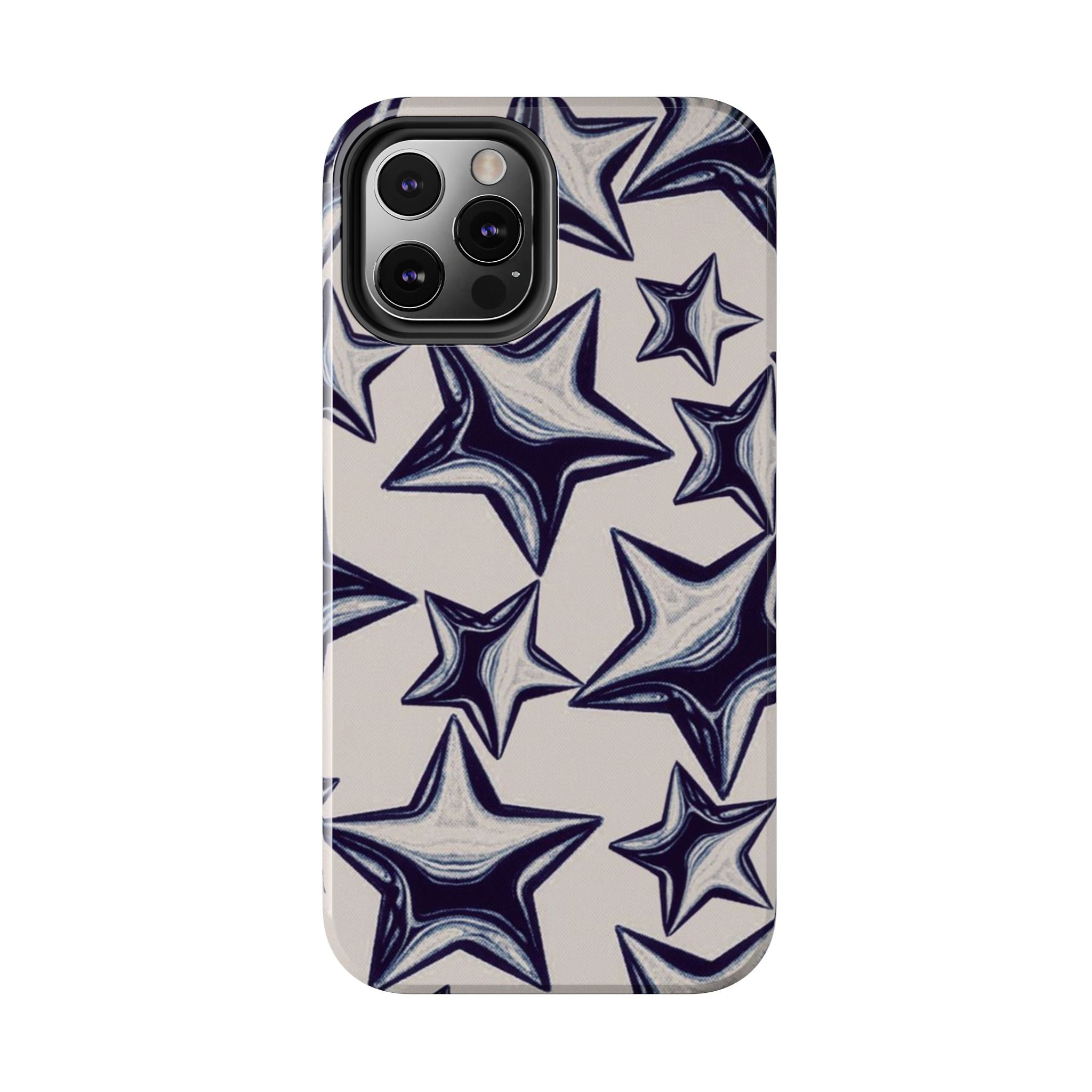 Stylish Starry Phone Case, Tough Phone Cases for Protection, Gift for Her, Trendy Mobile Cover, Unique Accessories