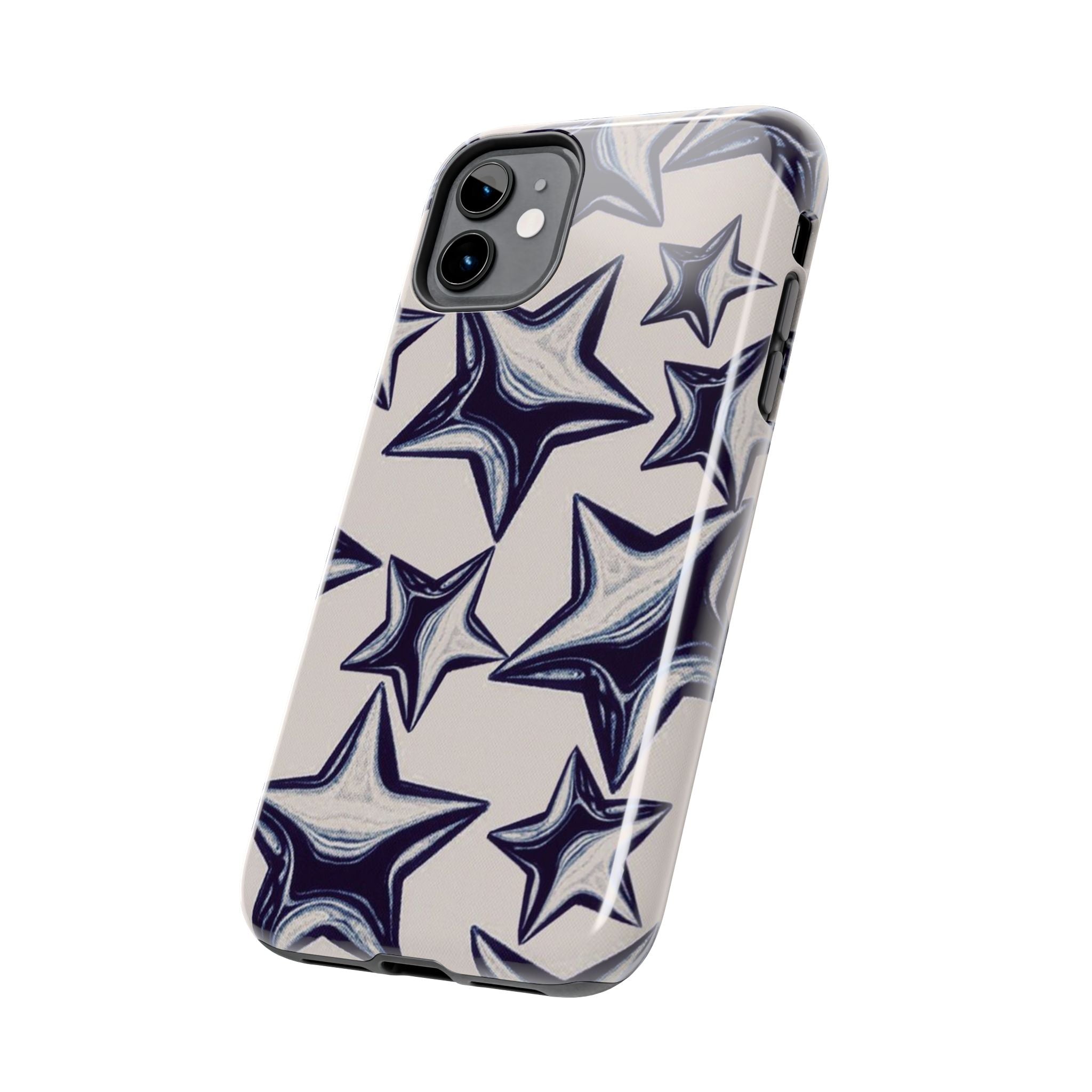 Stylish Starry Phone Case, Tough Phone Cases for Protection, Gift for Her, Trendy Mobile Cover, Unique Accessories