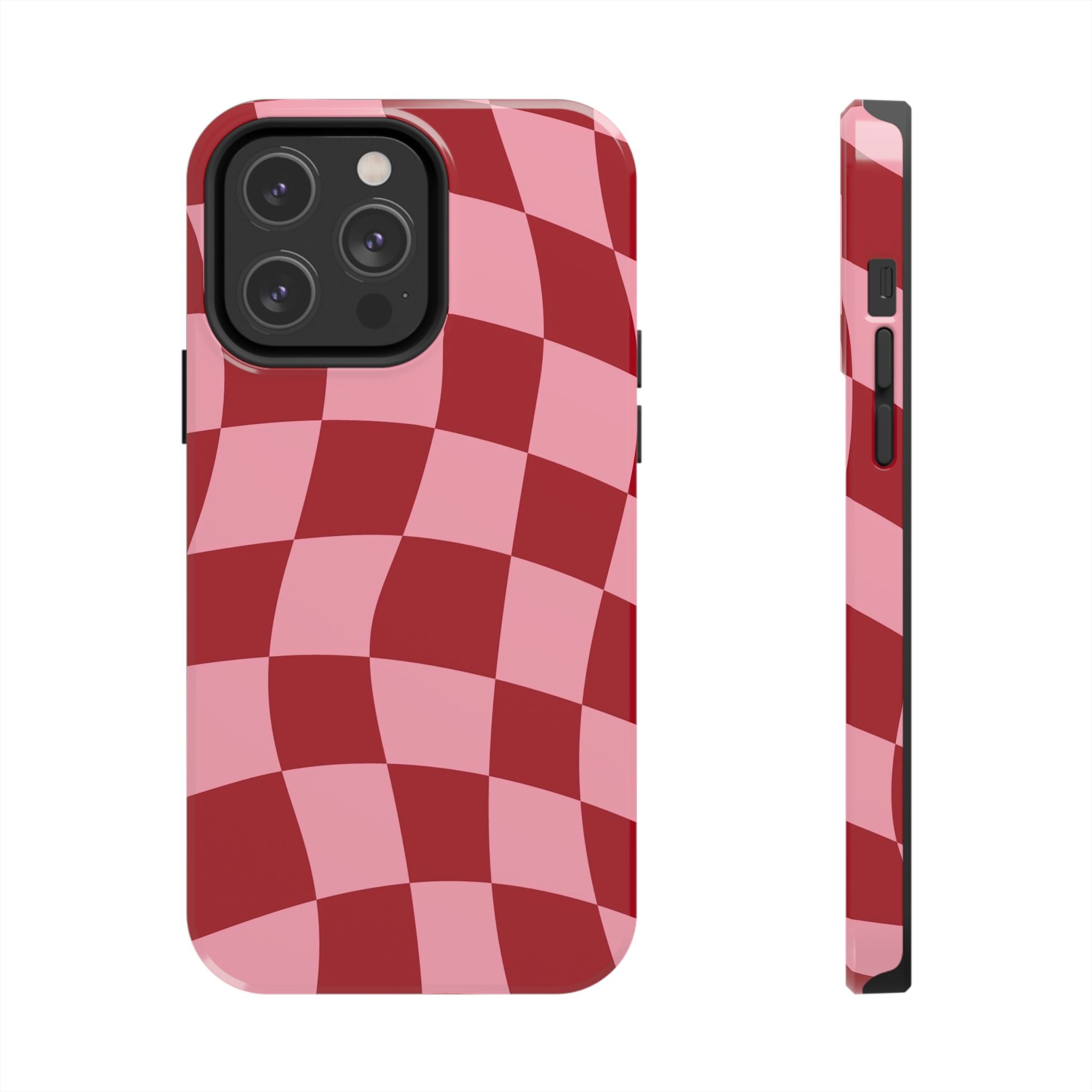 Stylish Checkered Tough Phone Case