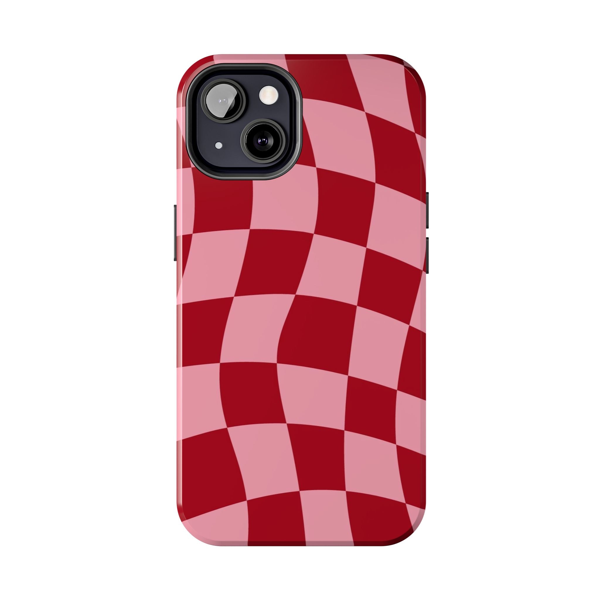 Stylish Checkered Tough Phone Case