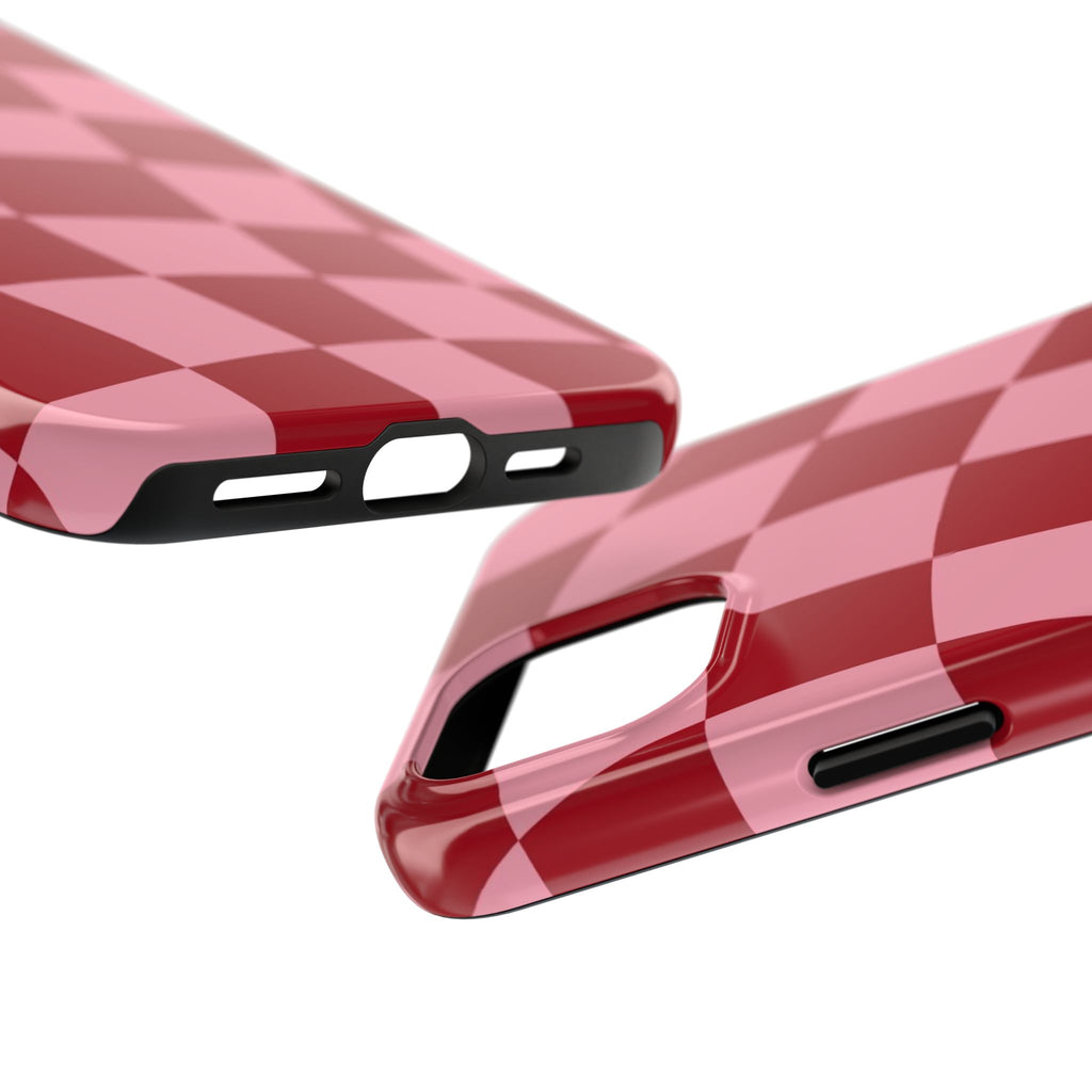 Stylish Checkered Tough Phone Case