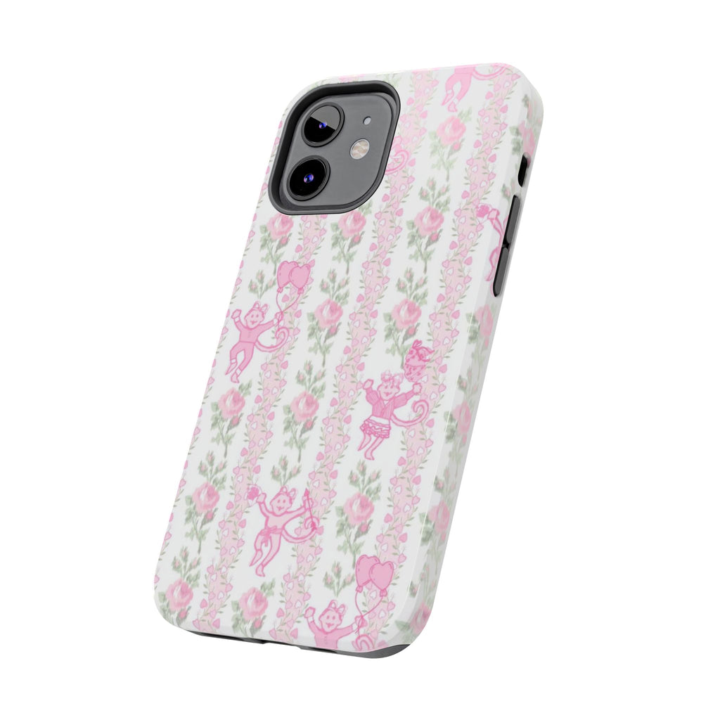 Cute Floral Phone Cases for Girls, Durable Accessories, Gift for Birthdays, Personalized Tech Protection, Stylish Cover