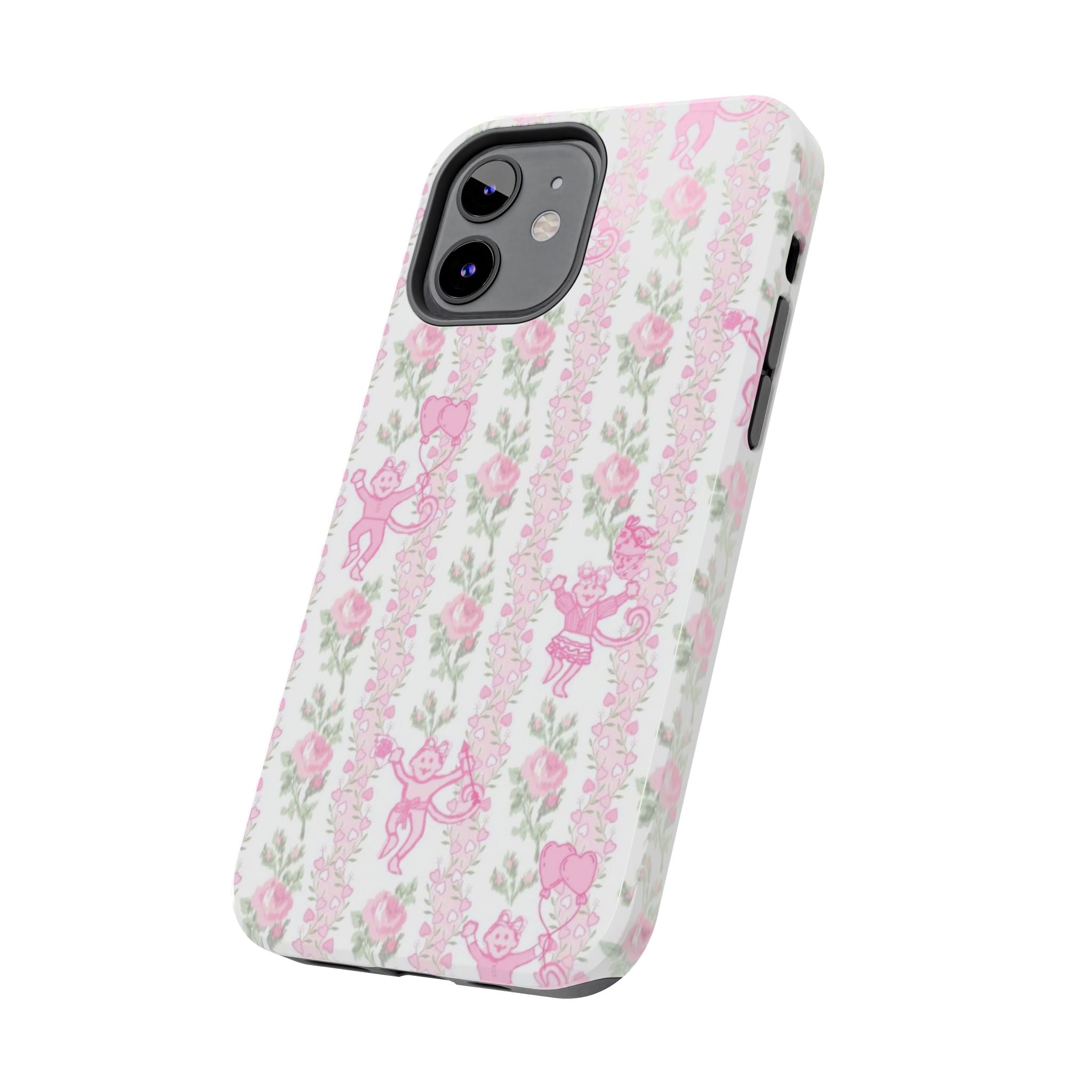 Cute Floral Phone Cases for Girls, Durable Accessories, Gift for Birthdays, Personalized Tech Protection, Stylish Cover