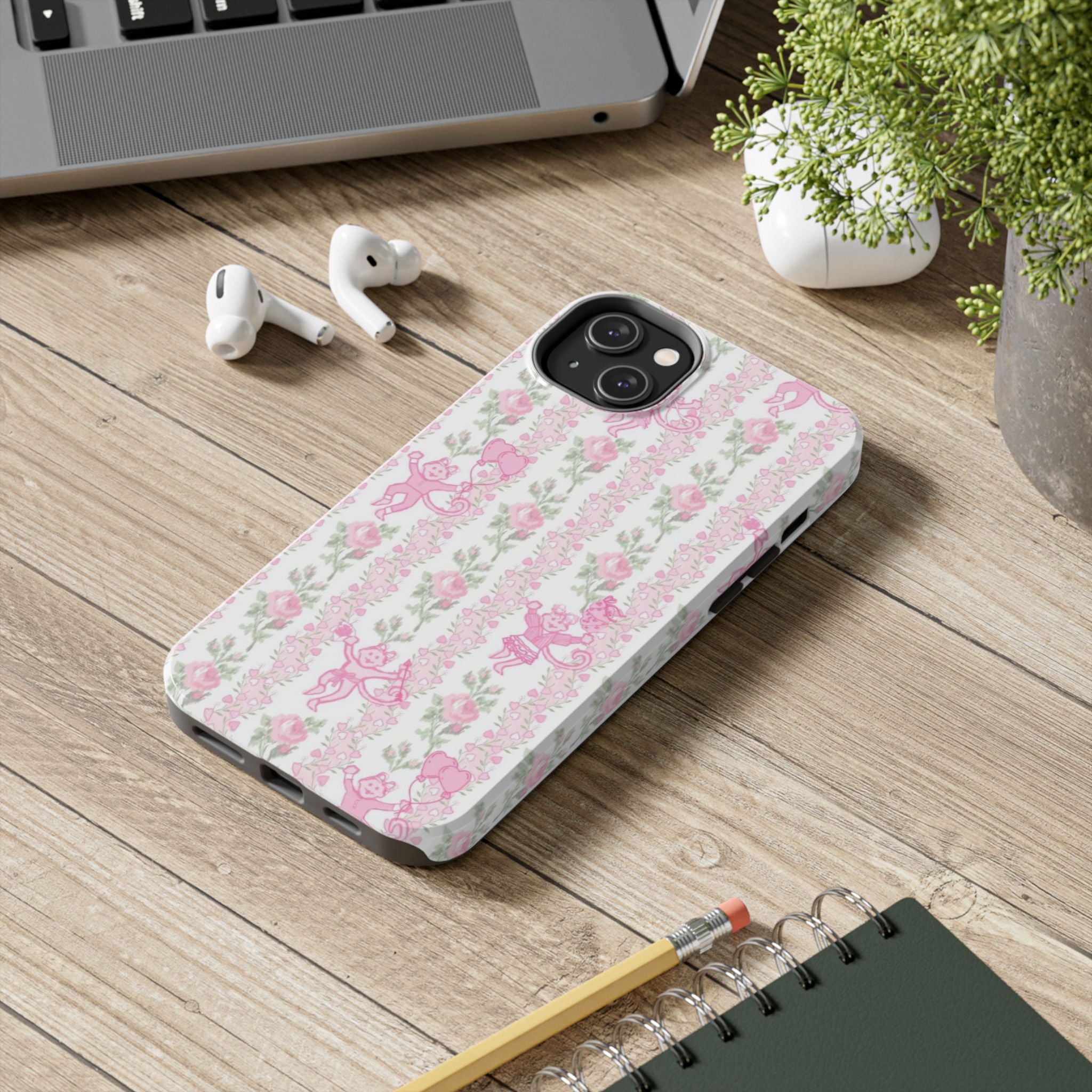Cute Floral Phone Cases for Girls, Durable Accessories, Gift for Birthdays, Personalized Tech Protection, Stylish Cover
