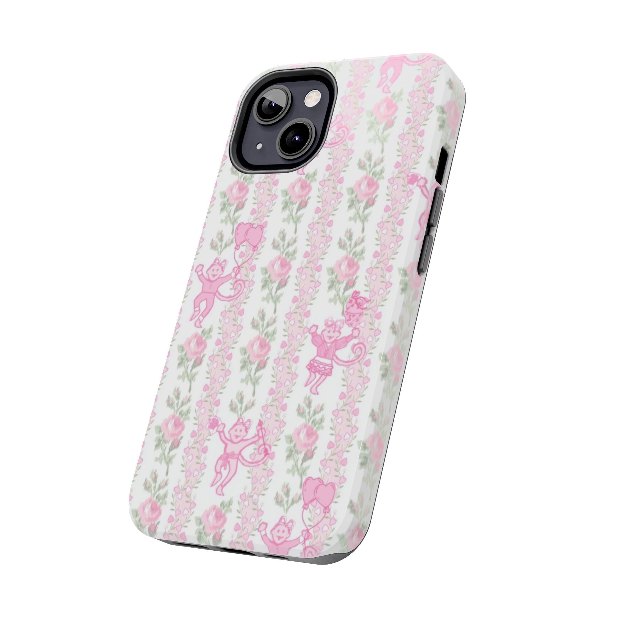Cute Floral Phone Cases for Girls, Durable Accessories, Gift for Birthdays, Personalized Tech Protection, Stylish Cover