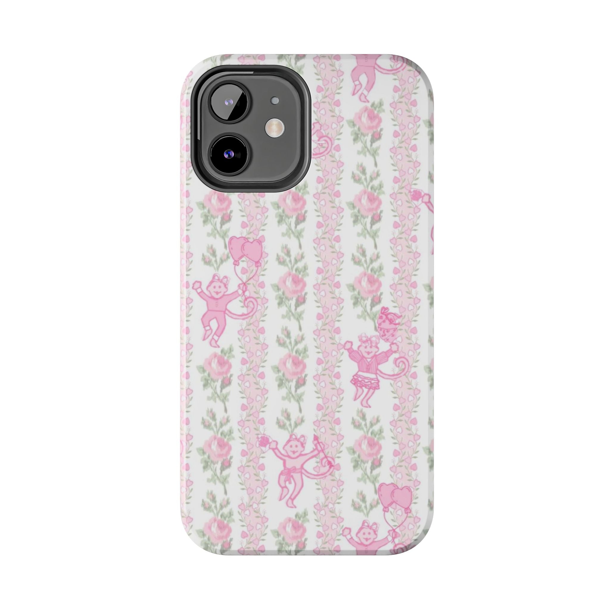 Cute Floral Phone Cases for Girls, Durable Accessories, Gift for Birthdays, Personalized Tech Protection, Stylish Cover