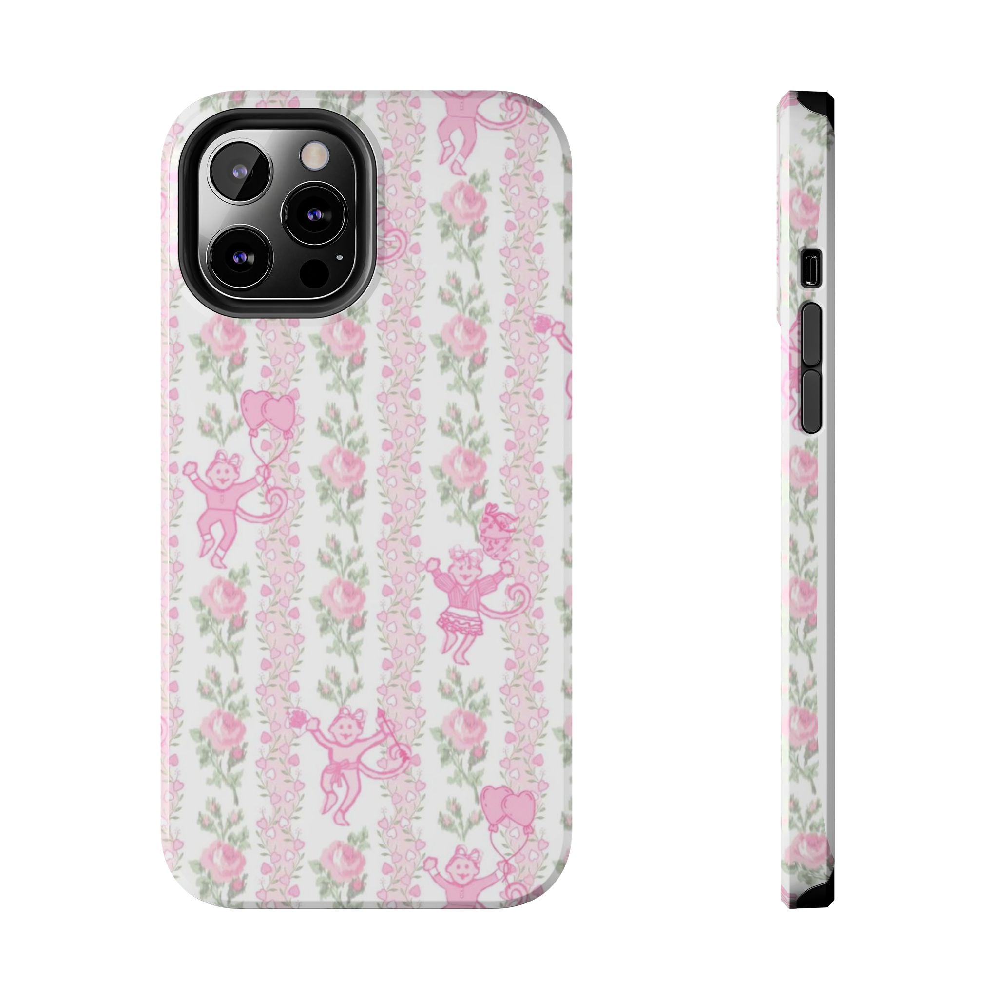 Cute Floral Phone Cases for Girls, Durable Accessories, Gift for Birthdays, Personalized Tech Protection, Stylish Cover