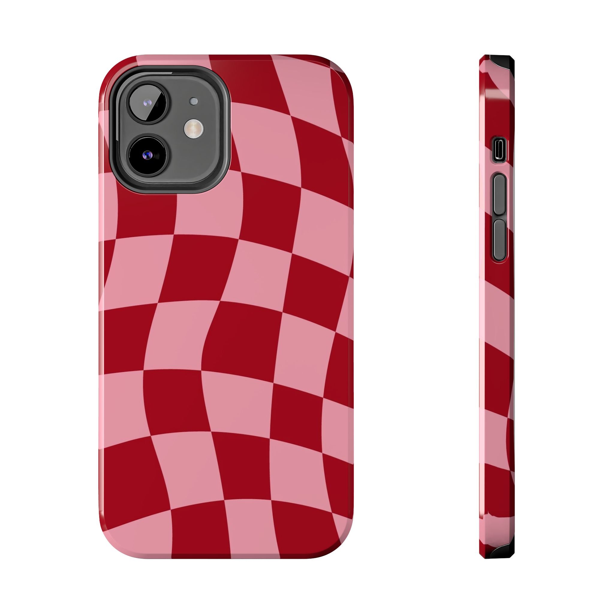 Stylish Checkered Tough Phone Case