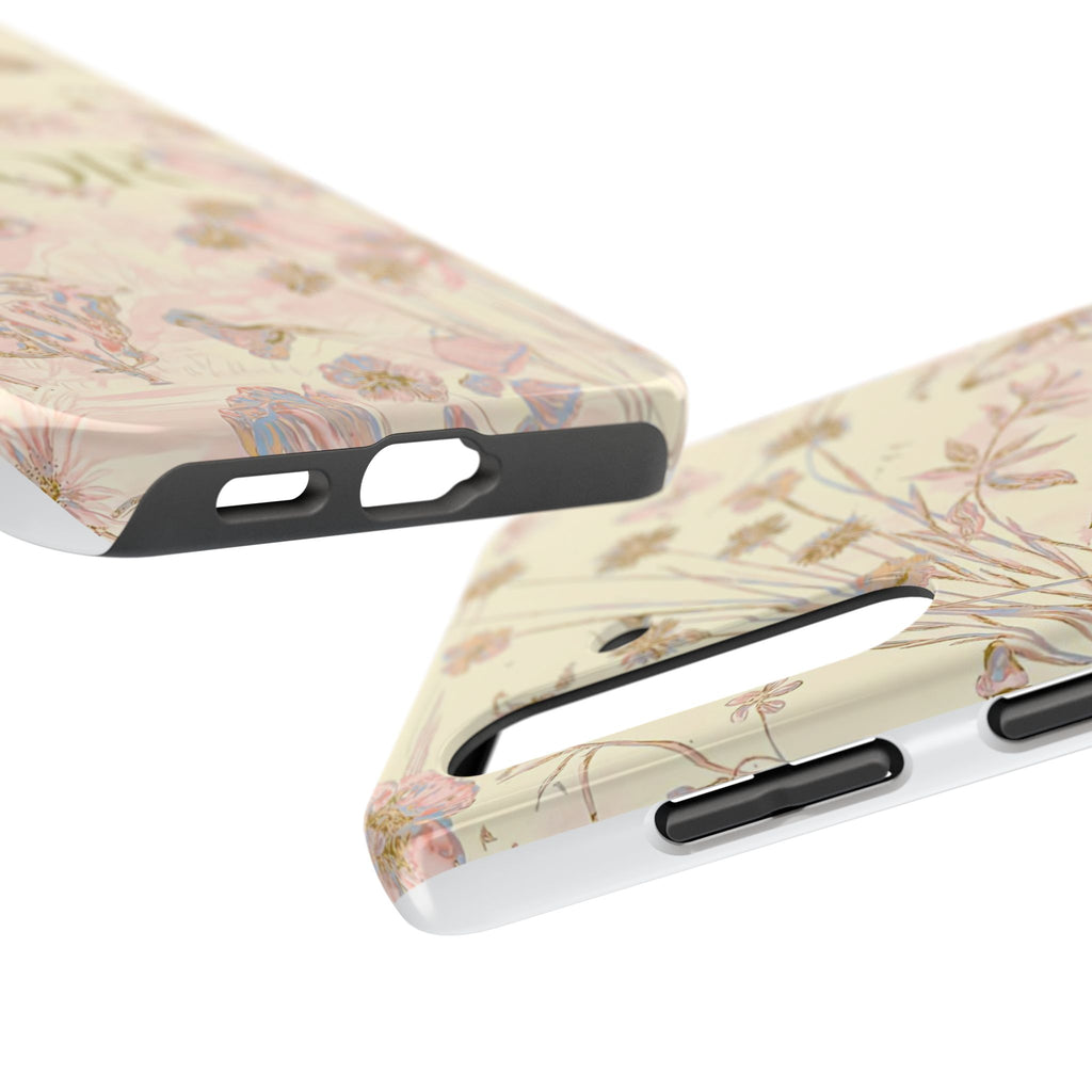 Floral Phone Case - Stylish Protection for Your Device, Ideal Gift for Fashion Lovers, Birthday, Holidays, Chic Tech Accessory