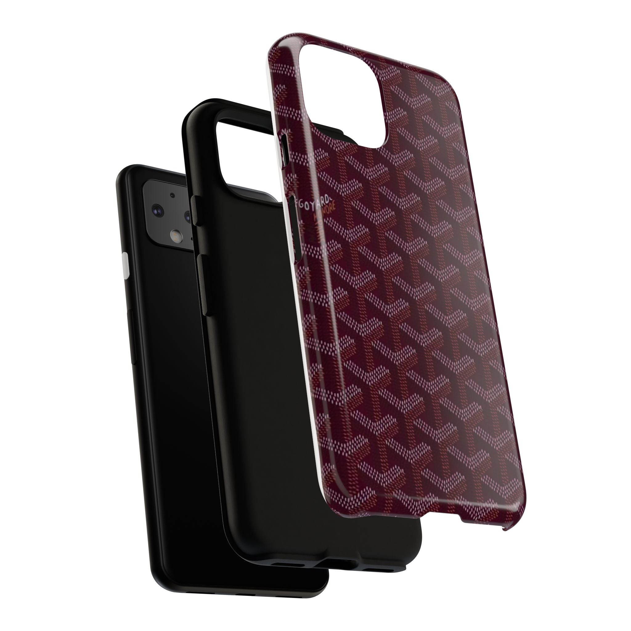 Stylish Magnetic Clear Phone Case with Impact Protection, iPhone Case, Unique Phone Accessory, Durable Clear Cover, Gift for Tech Lovers