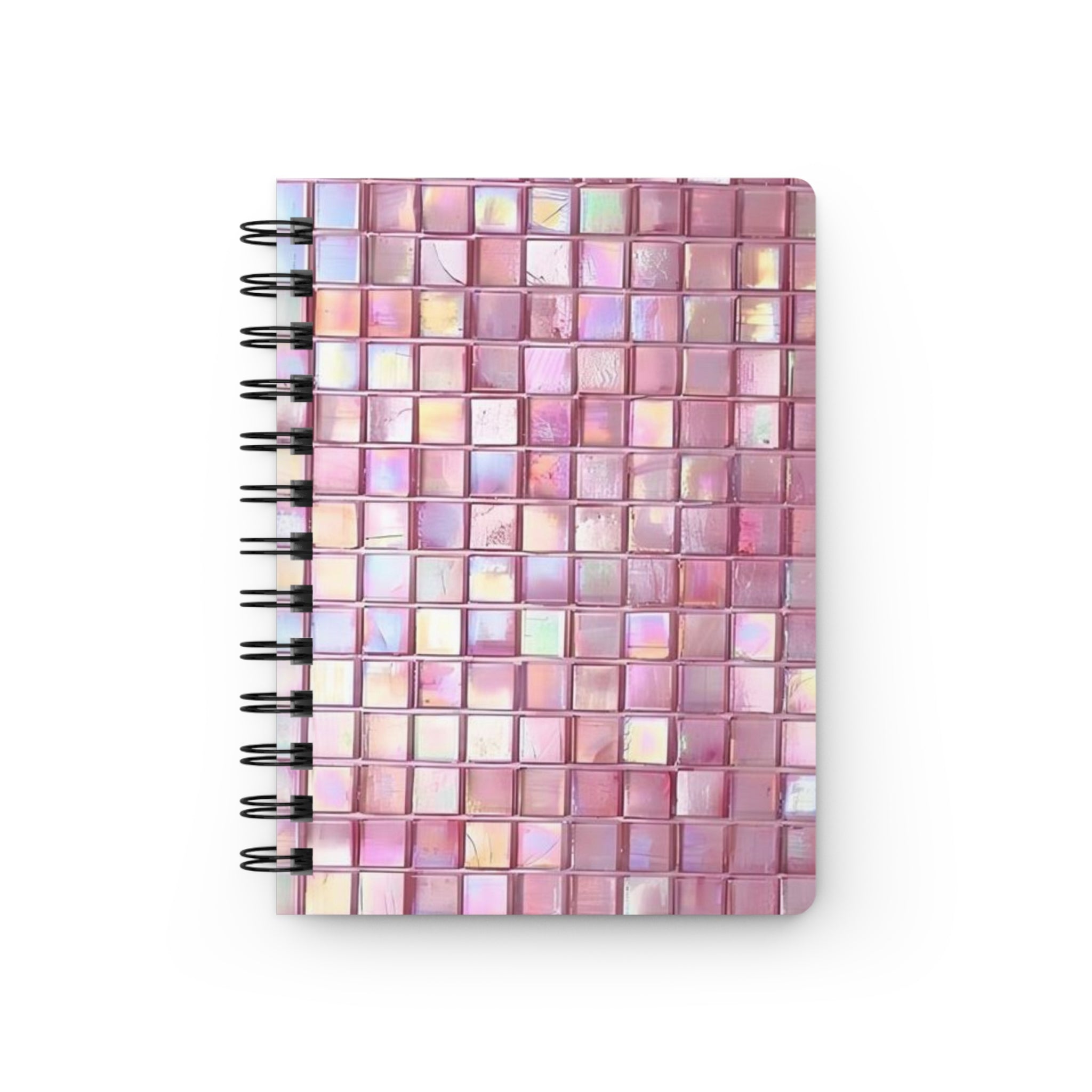 Pastel Mosaic Spiral Journal | Wedding Planner, Diary, Sketchbook, Note-Taking, Gift for Students