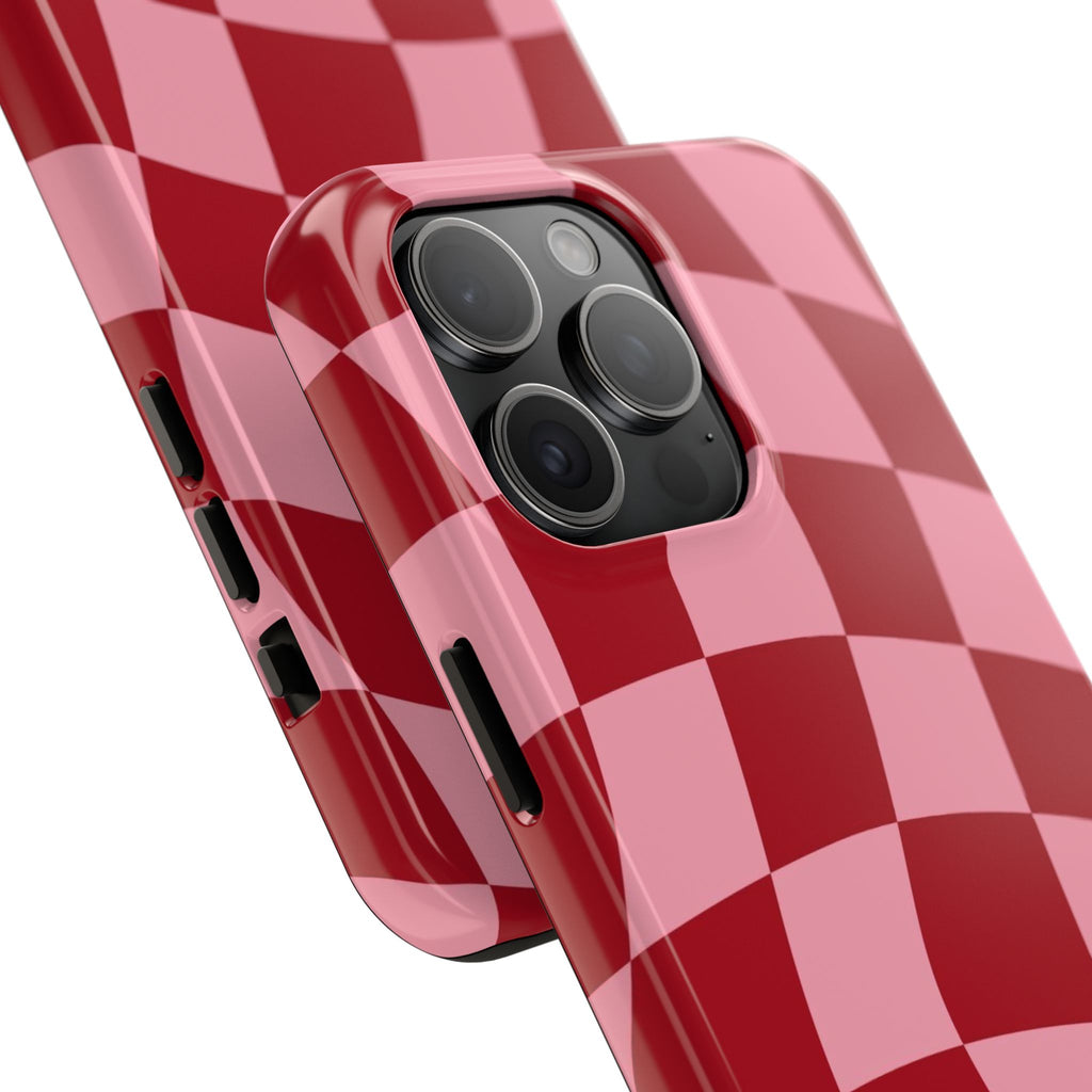 Stylish Checkered Tough Phone Case