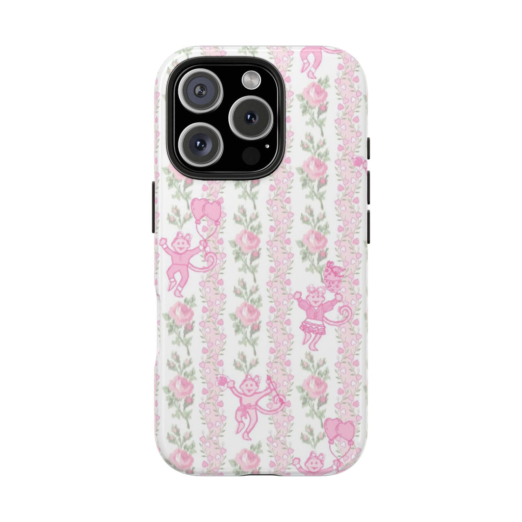 Cute Floral Phone Cases for Girls, Durable Accessories, Gift for Birthdays, Personalized Tech Protection, Stylish Cover