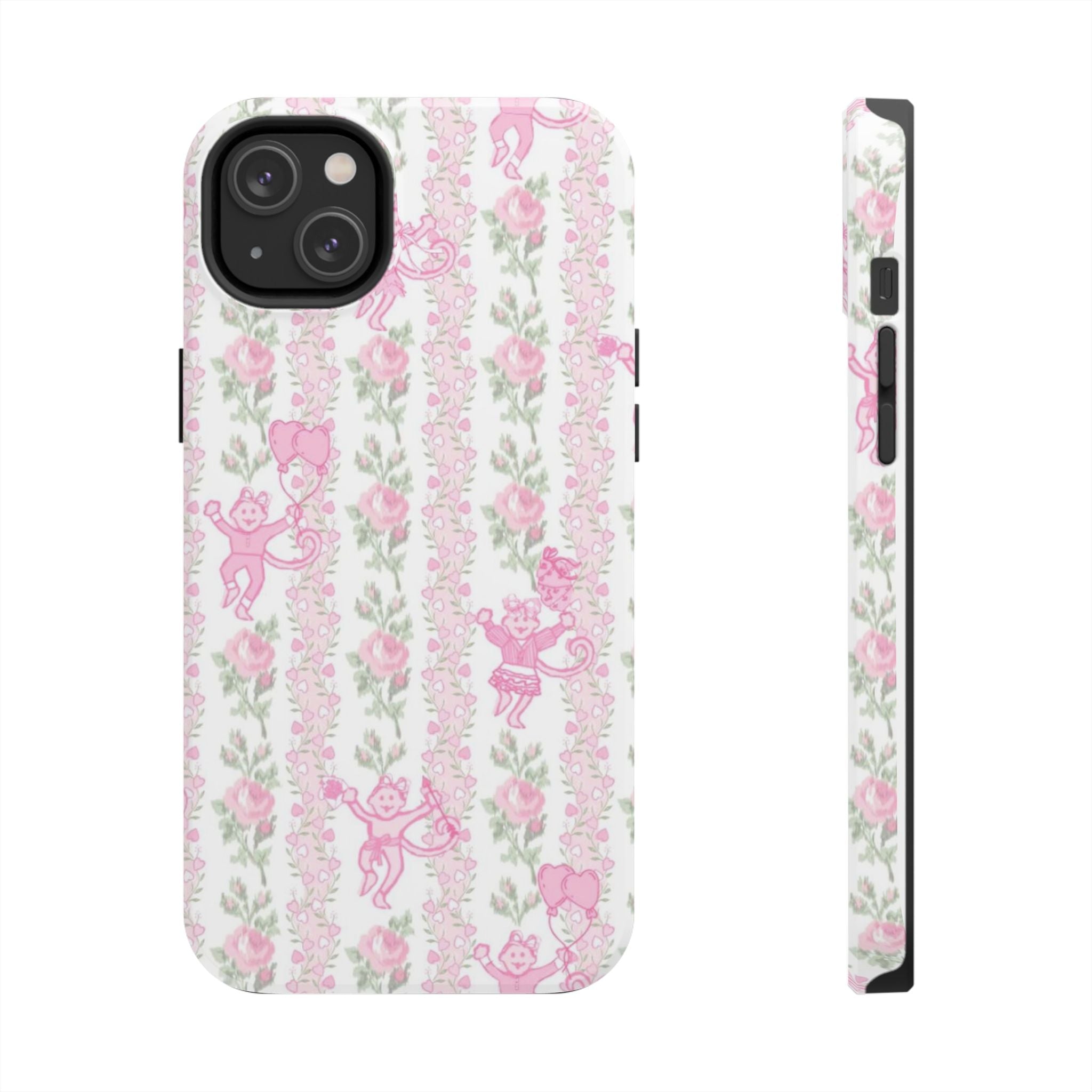 Cute Floral Phone Cases for Girls, Durable Accessories, Gift for Birthdays, Personalized Tech Protection, Stylish Cover