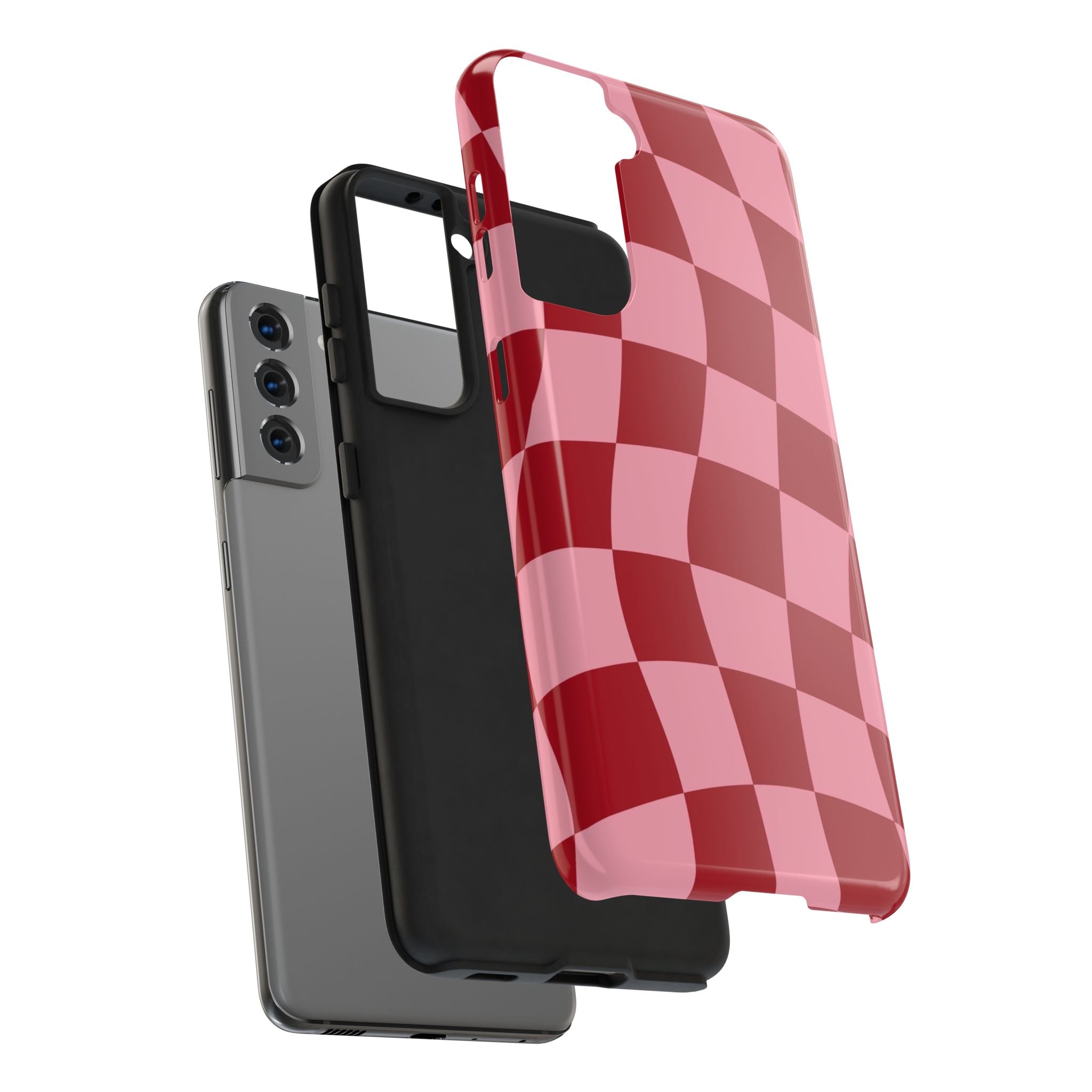 Stylish Checkered Tough Phone Case