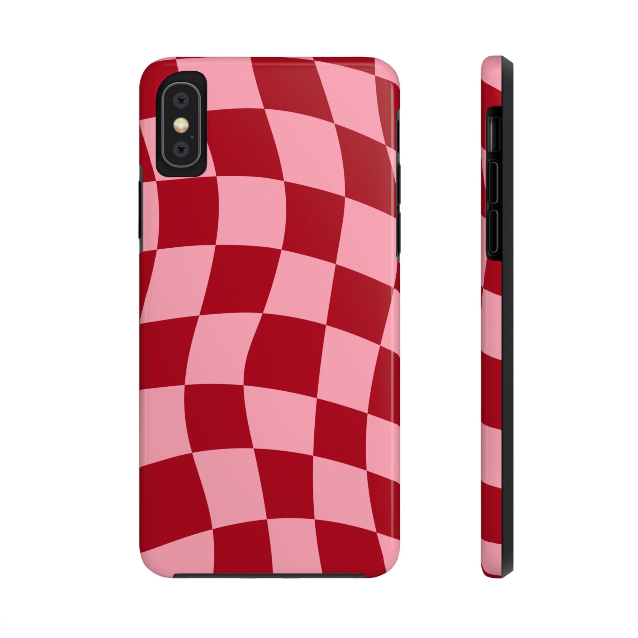 Stylish Checkered Tough Phone Case