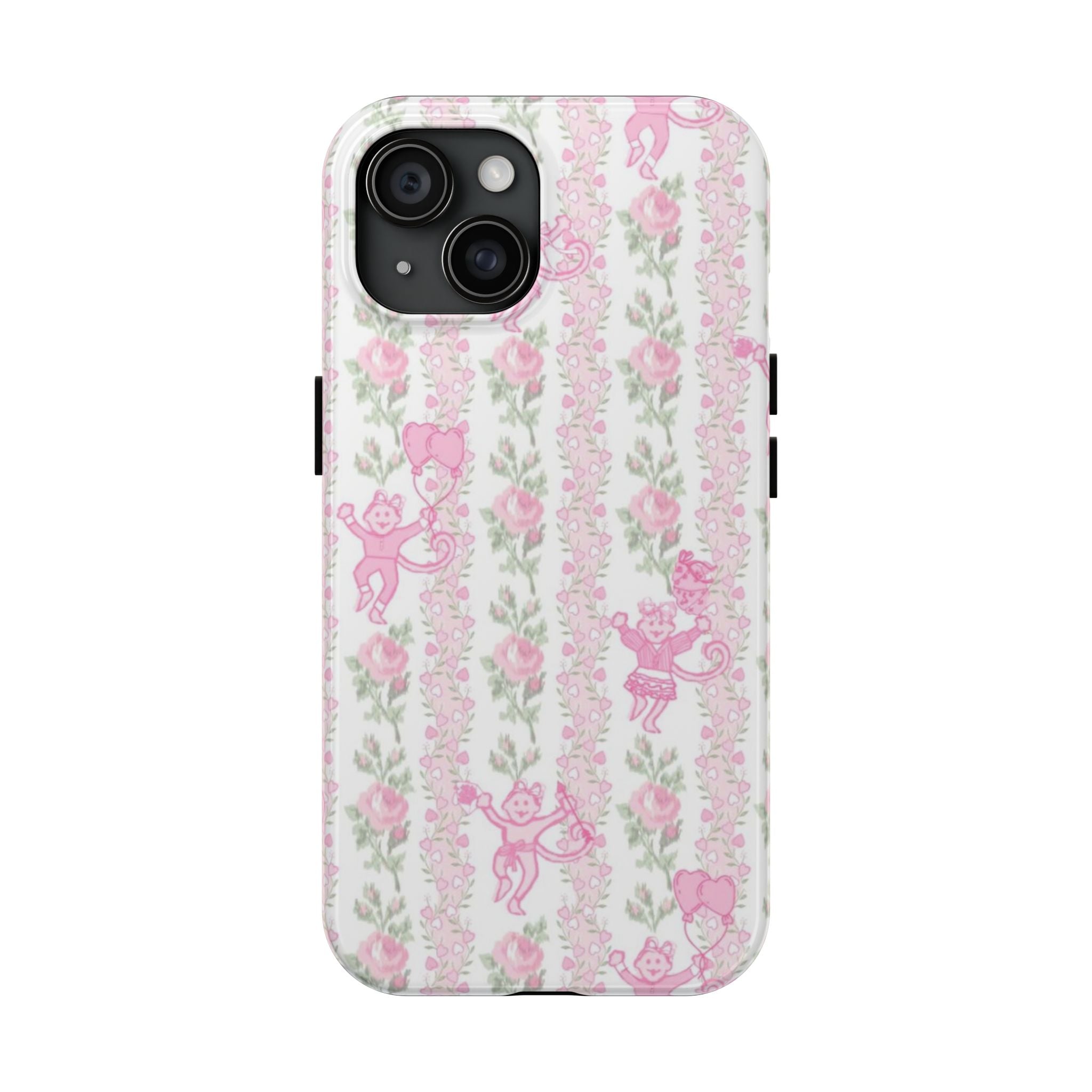 Cute Floral Phone Cases for Girls, Durable Accessories, Gift for Birthdays, Personalized Tech Protection, Stylish Cover
