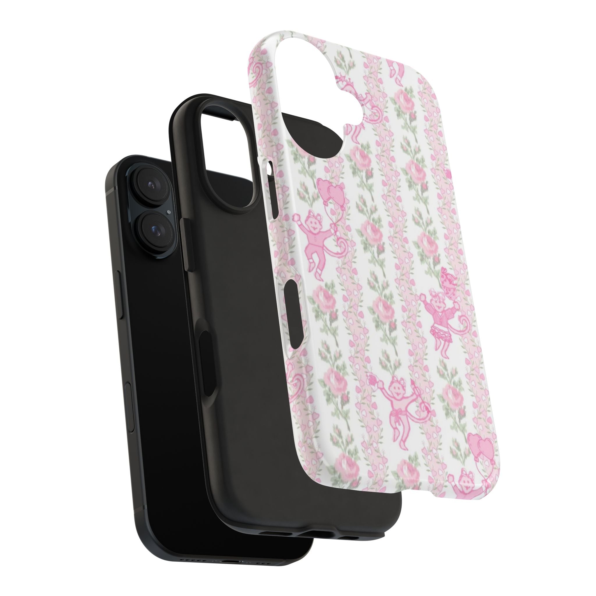 Cute Floral Phone Cases for Girls, Durable Accessories, Gift for Birthdays, Personalized Tech Protection, Stylish Cover