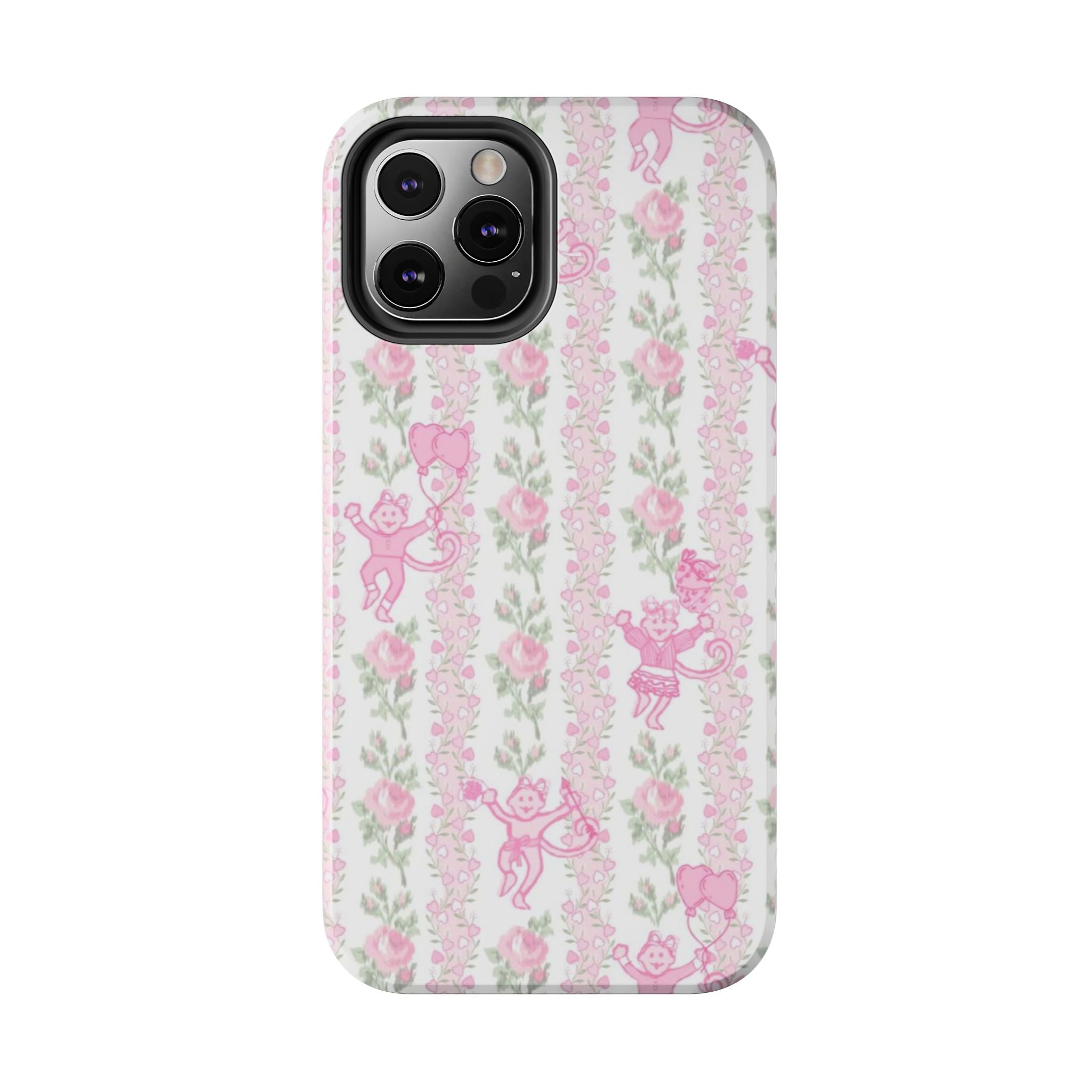Cute Floral Phone Cases for Girls, Durable Accessories, Gift for Birthdays, Personalized Tech Protection, Stylish Cover