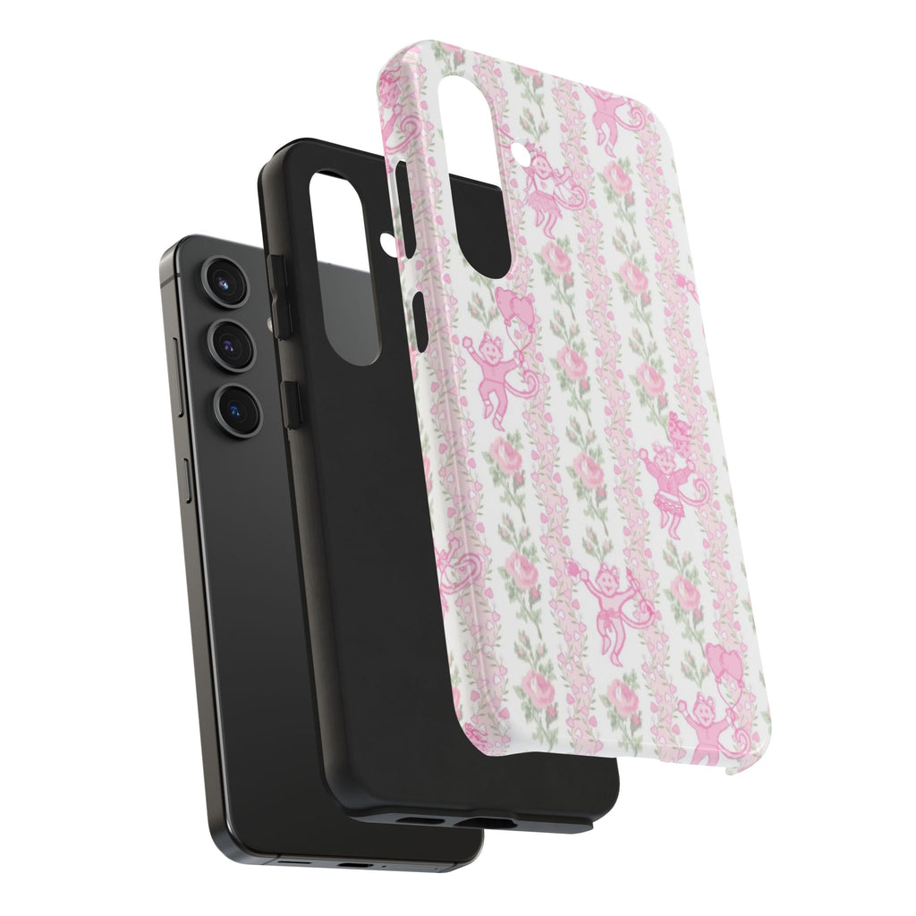 Cute Floral Phone Cases for Girls, Durable Accessories, Gift for Birthdays, Personalized Tech Protection, Stylish Cover