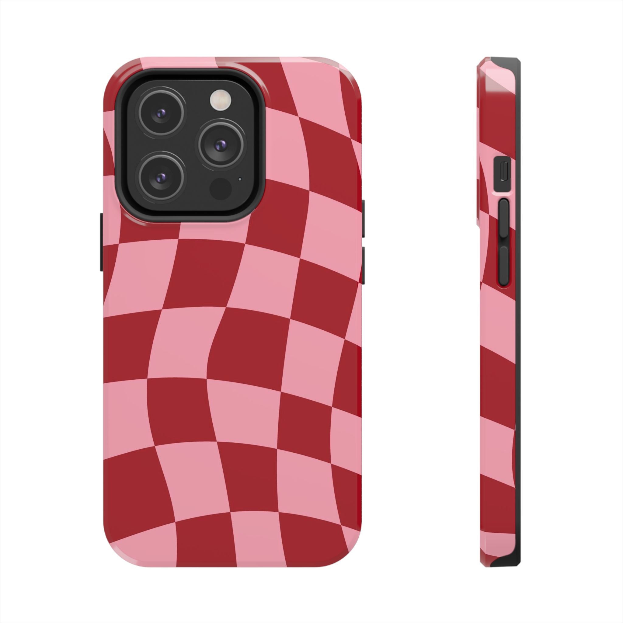 Stylish Checkered Tough Phone Case