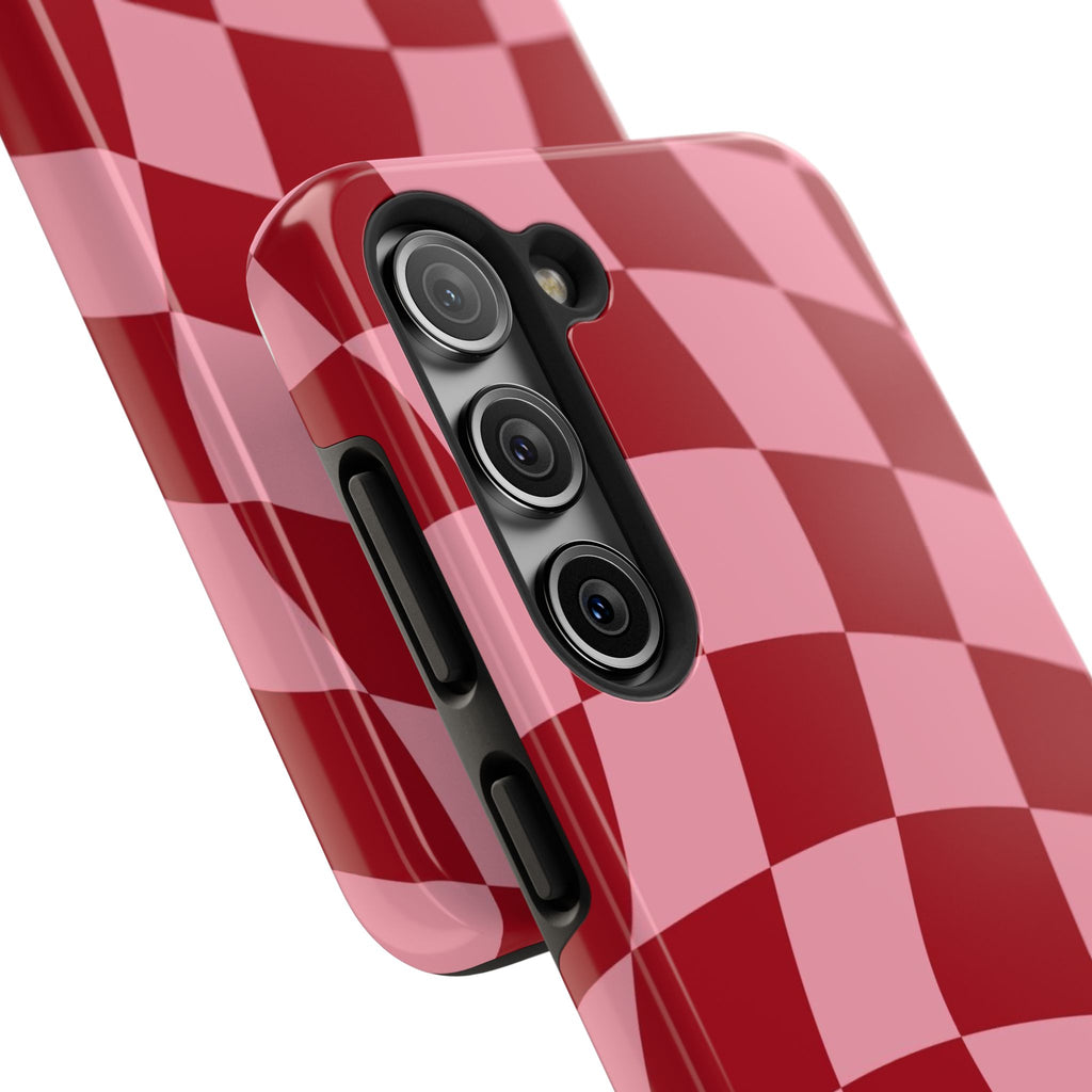 Stylish Checkered Tough Phone Case