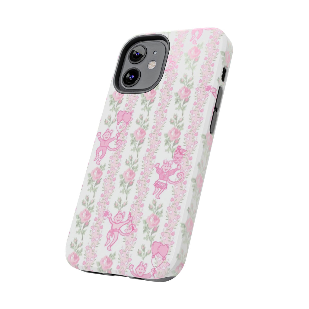 Cute Floral Phone Cases for Girls, Durable Accessories, Gift for Birthdays, Personalized Tech Protection, Stylish Cover