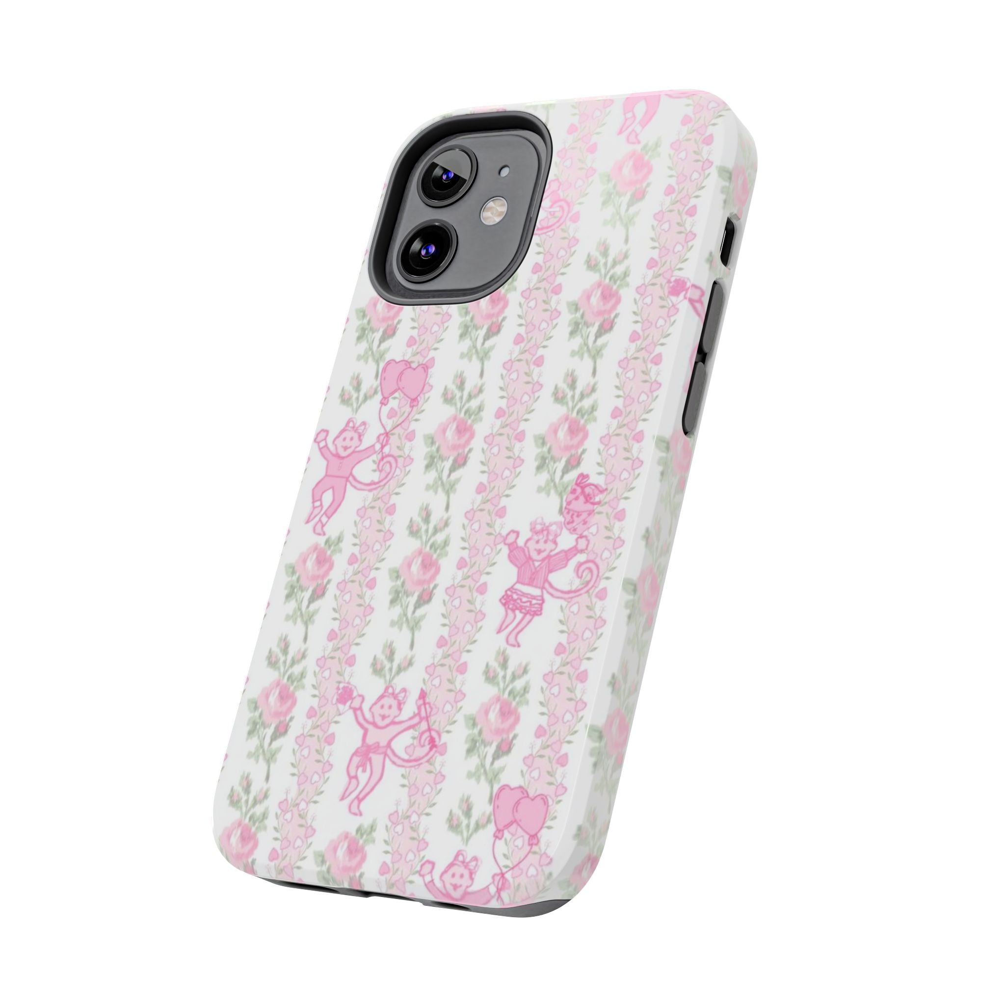 Cute Floral Phone Cases for Girls, Durable Accessories, Gift for Birthdays, Personalized Tech Protection, Stylish Cover