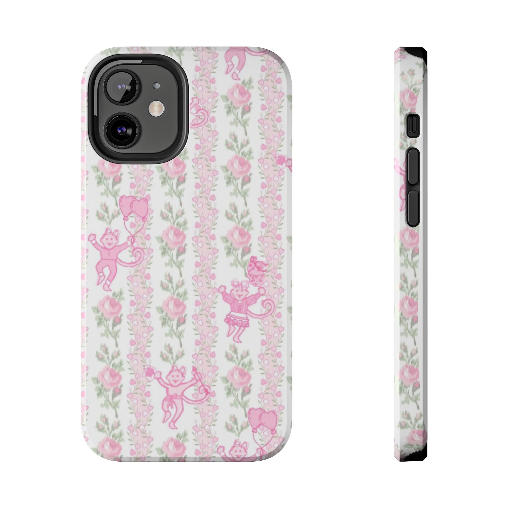 Cute Floral Phone Cases for Girls, Durable Accessories, Gift for Birthdays, Personalized Tech Protection, Stylish Cover